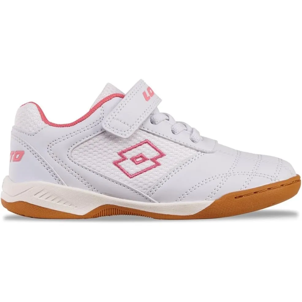 LOTTO Stylecode: 2600120K Whizzer K Unisex Kids Sportschuhe in kinderfußgerechter Passform I Hallenschuh mit Nicht-färb…