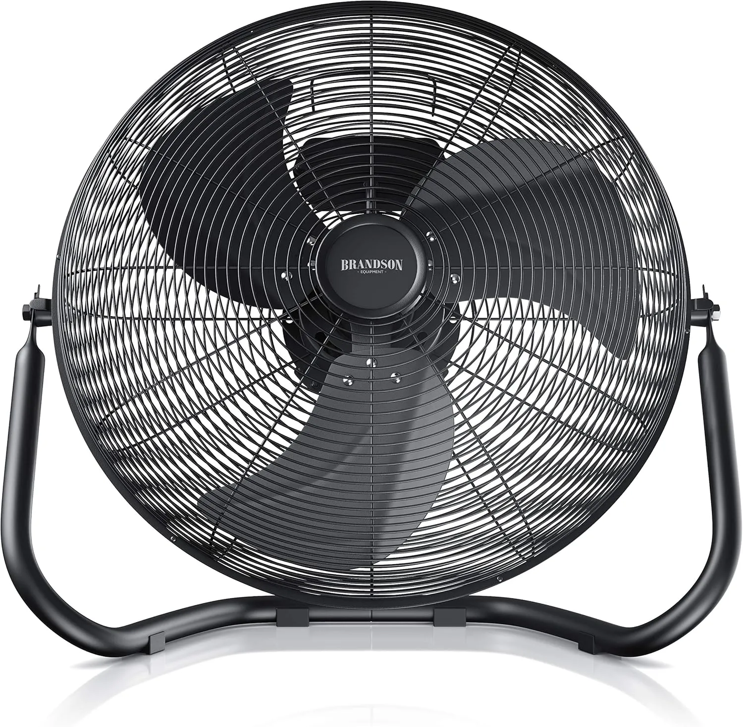 Brandson - Wind Machine Retro Style 200 Watt - Sieger Fans and Air Cooler 2026 - Floor Fan 57 cm - Floor Fan - High Air…