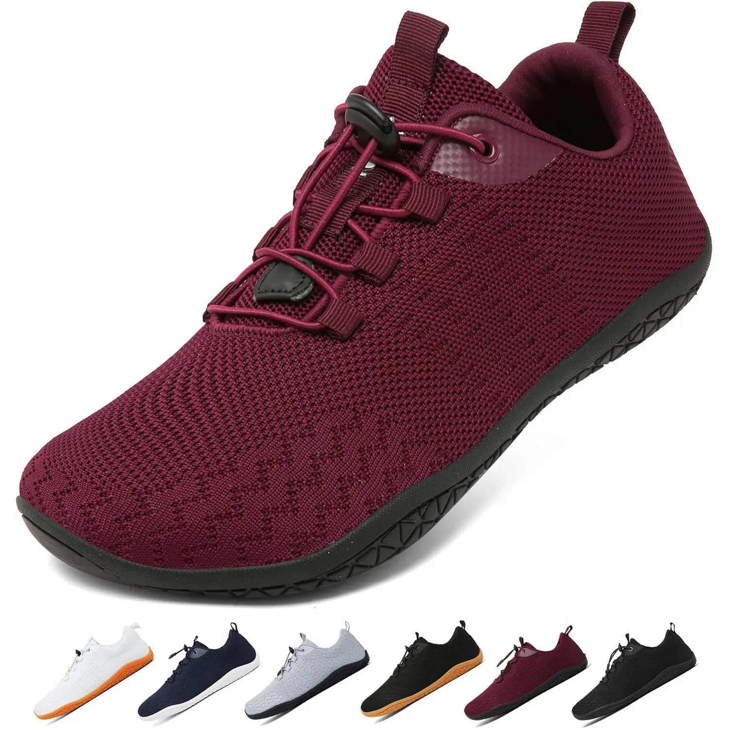 Geweo Barfußschuhe Herren Damen Sommer Atmungsaktiv Leicht Barfuss Schuhe Sneaker mit Breite Zehenbox Sportschuhe Beque…