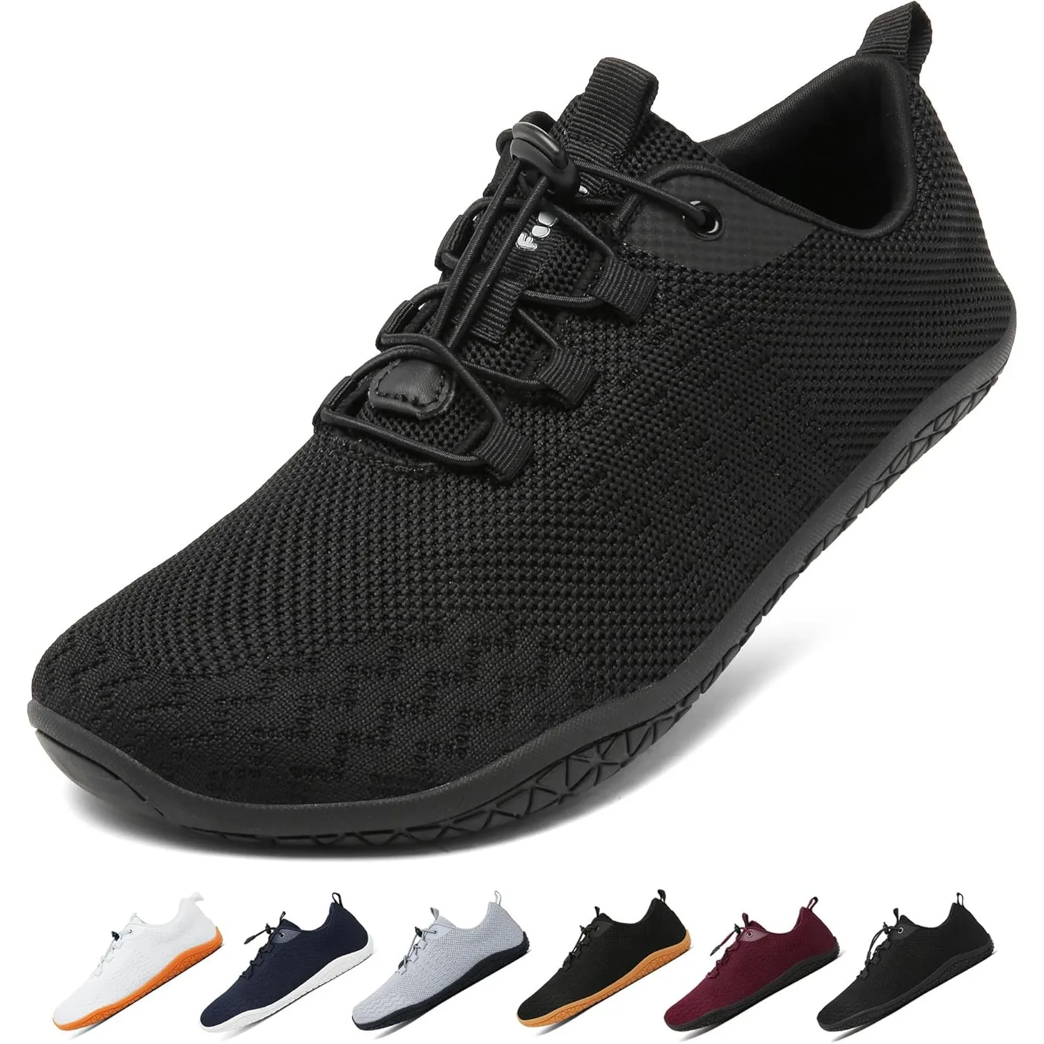 Geweo Barfußschuhe Herren Damen Sommer Atmungsaktiv Leicht Barfuss Schuhe Sneaker mit Breite Zehenbox Sportschuhe Beque…