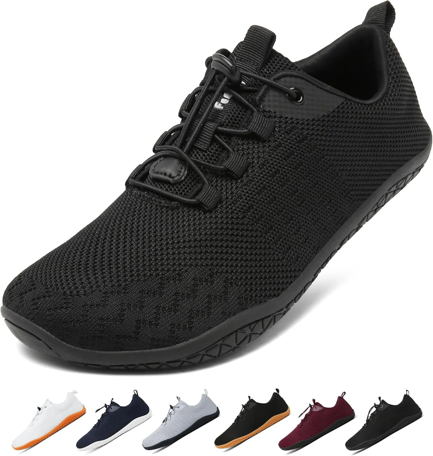 Geweo Barfußschuhe Herren Damen Sommer Atmungsaktiv Leicht Barfuss Schuhe Sneaker mit Breite Zehenbox Sportschuhe Beque…