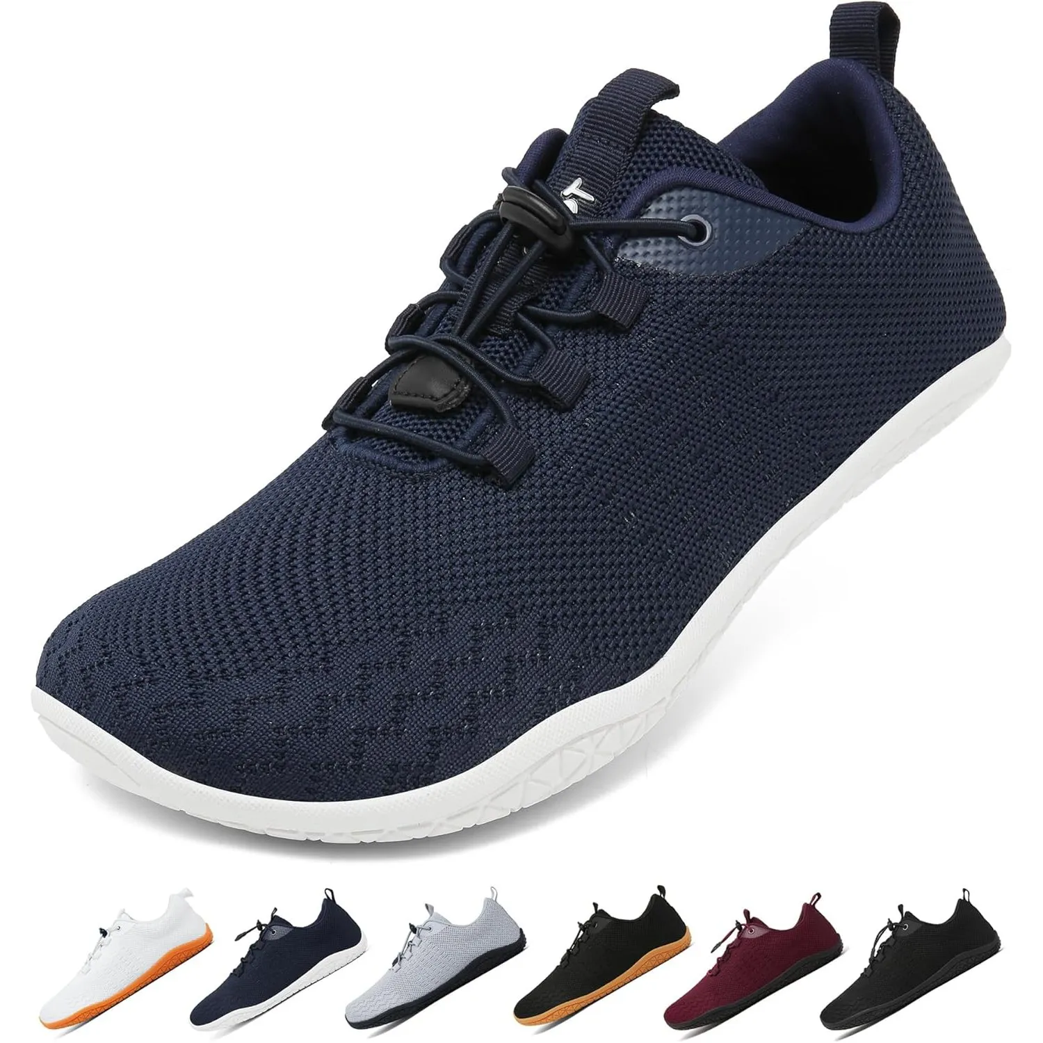 Geweo Barfußschuhe Herren Damen Sommer Atmungsaktiv Leicht Barfuss Schuhe Sneaker mit Breite Zehenbox Sportschuhe Beque…