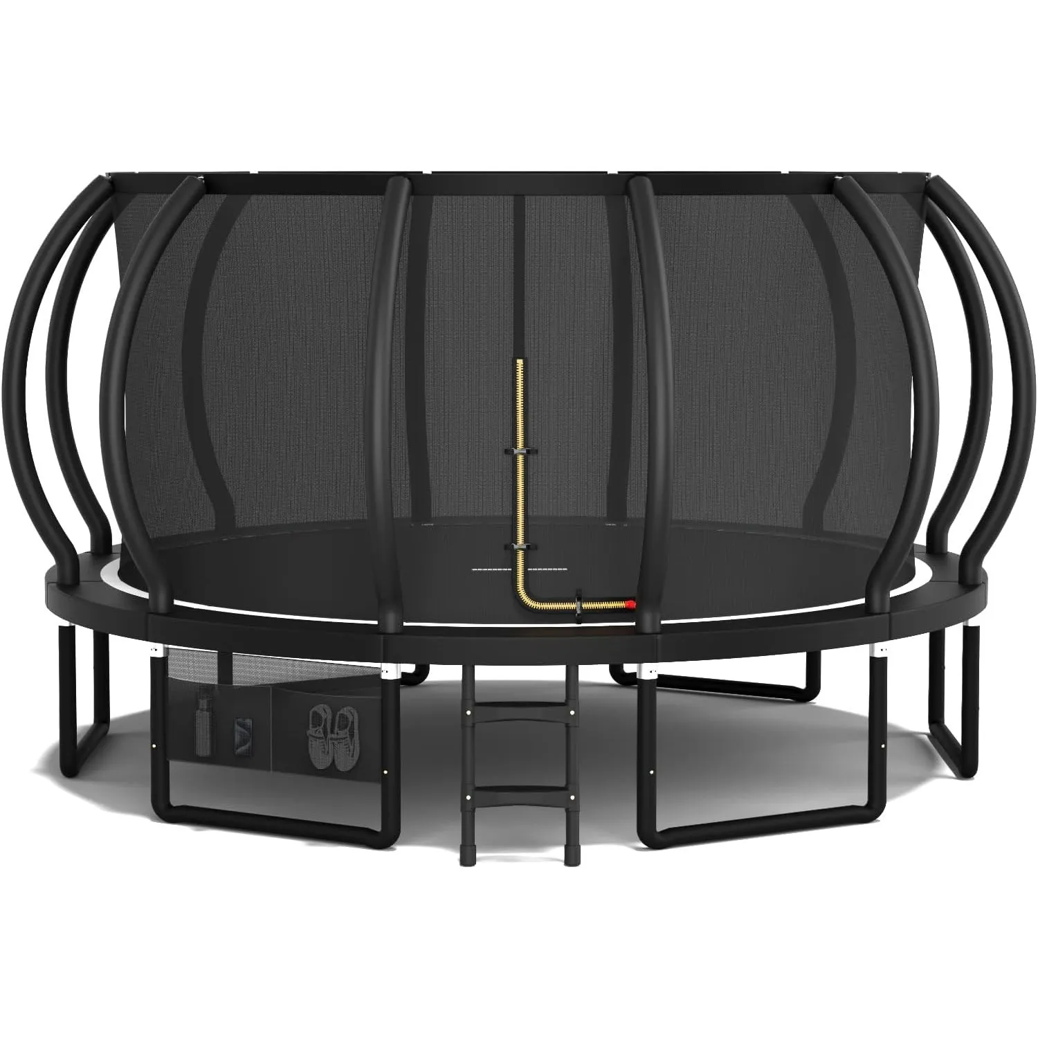 Devoko Trampolin Outdoor Ø 228/305/366/427/488 cm, GS-Zertifikat, Kindertrampolin Gartentrampolin mit Sicherheitsnetz, …
