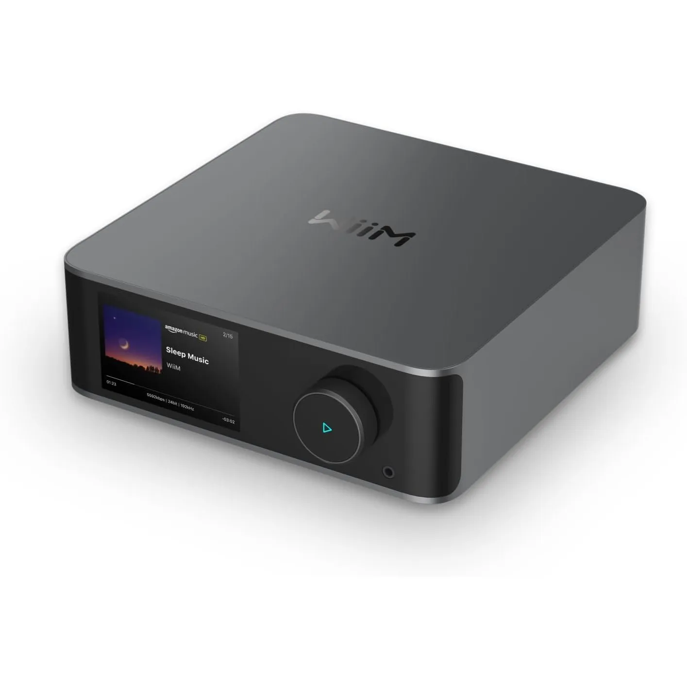 WiiM Ultra Musik-Streamer & Digital-Vorverstärker | 3,5" Touchscreen, kompatibel mit Google Cast & Alexa, Streamt Spoti…