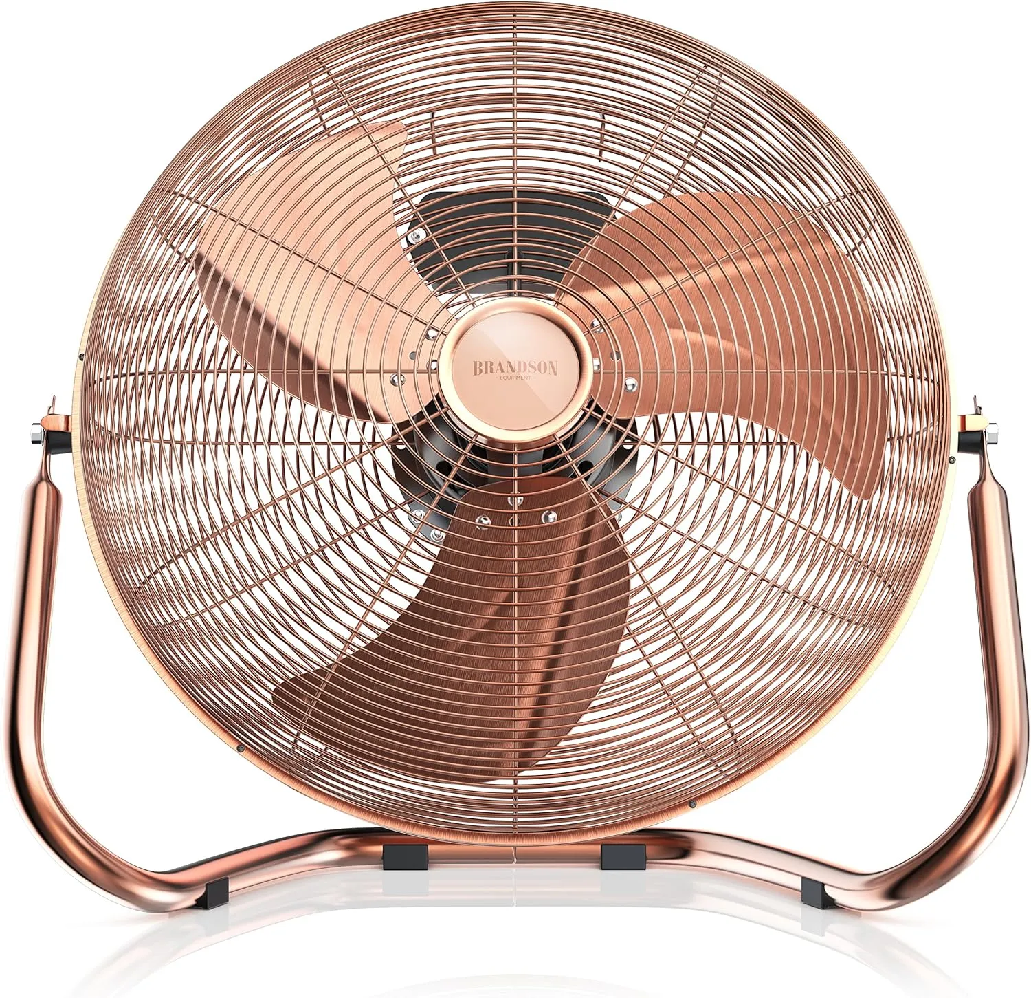Brandson - Wind Machine Retro Style 200 Watt - Sieger Fans and Air Cooler 2026 - Floor Fan 57 cm - Floor Fan - High Air…