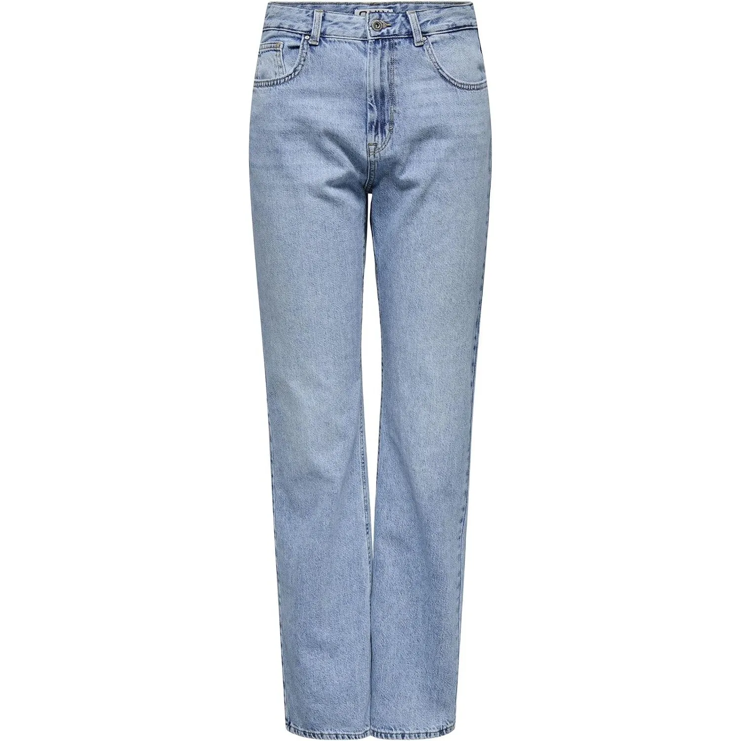 ONLY Female Straight-Fit Jeans ONLBLUSH Mittlere Taille Gerade geschnitten Jeans