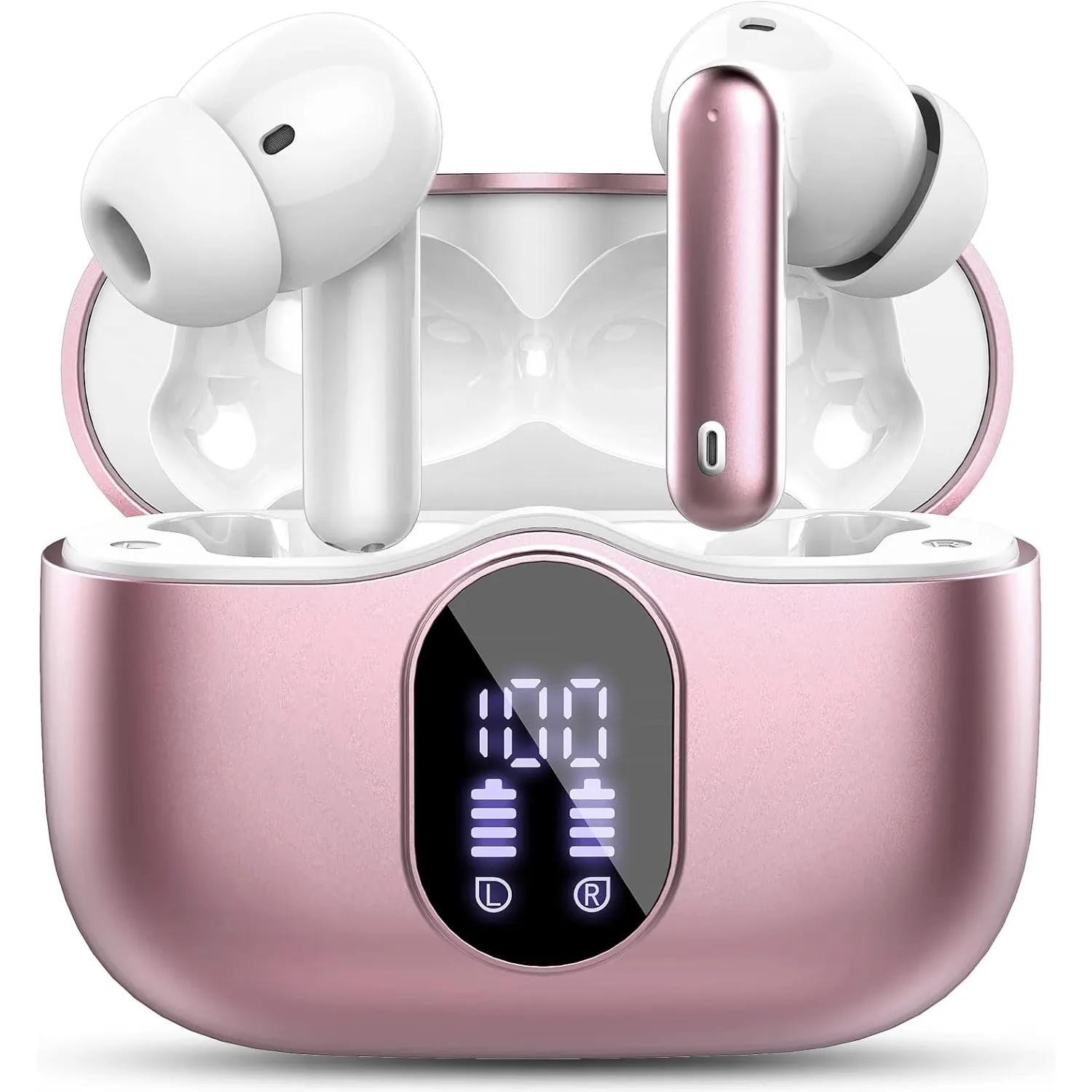 Kopfhörer Kabellos Bluetooth, Bluetooth 5.4 Kopfhörer, Tiefer Bass Ohrhörer