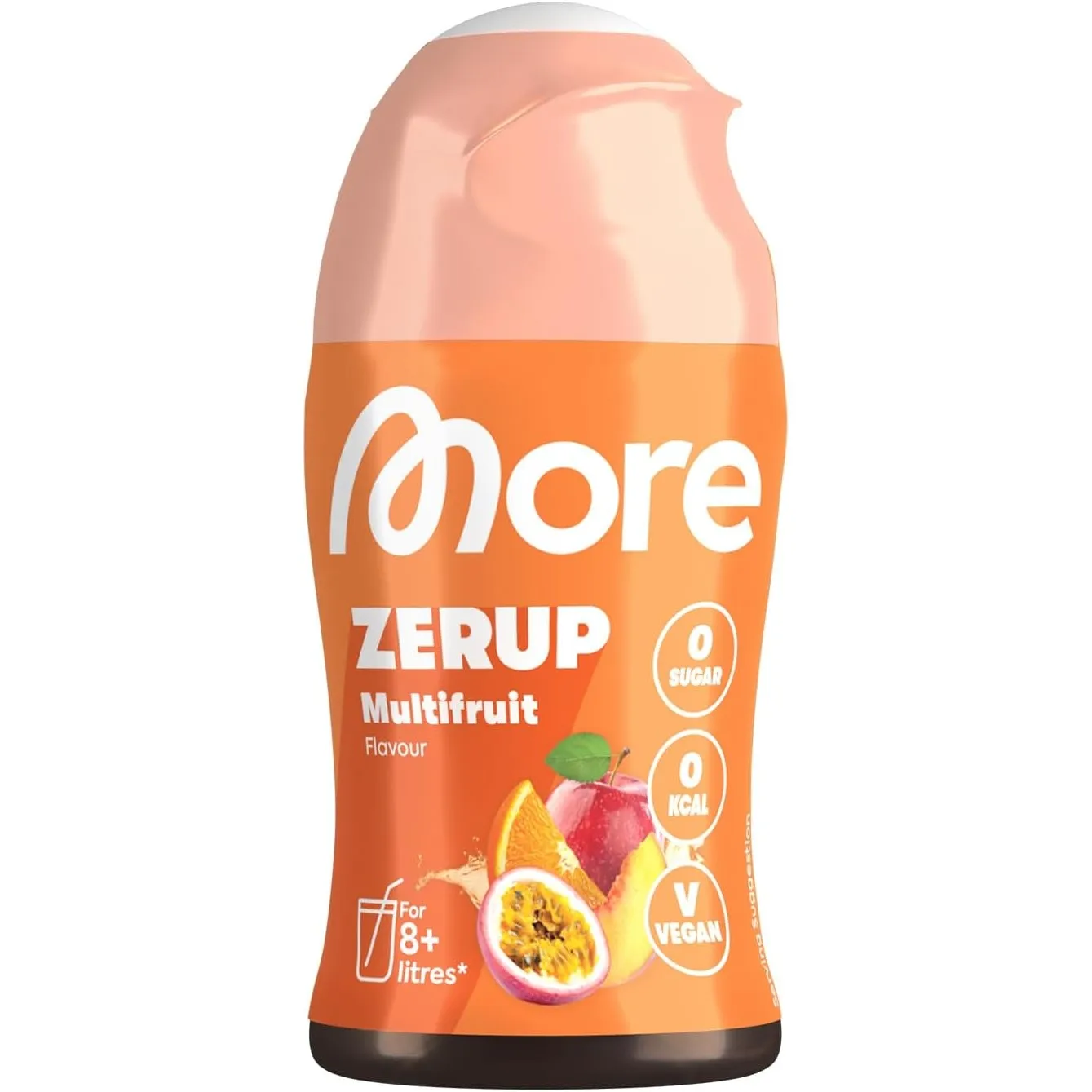 MORE Zerup, Multifrucht, 65 ml, für bis zu 8 l Fertiggetränk