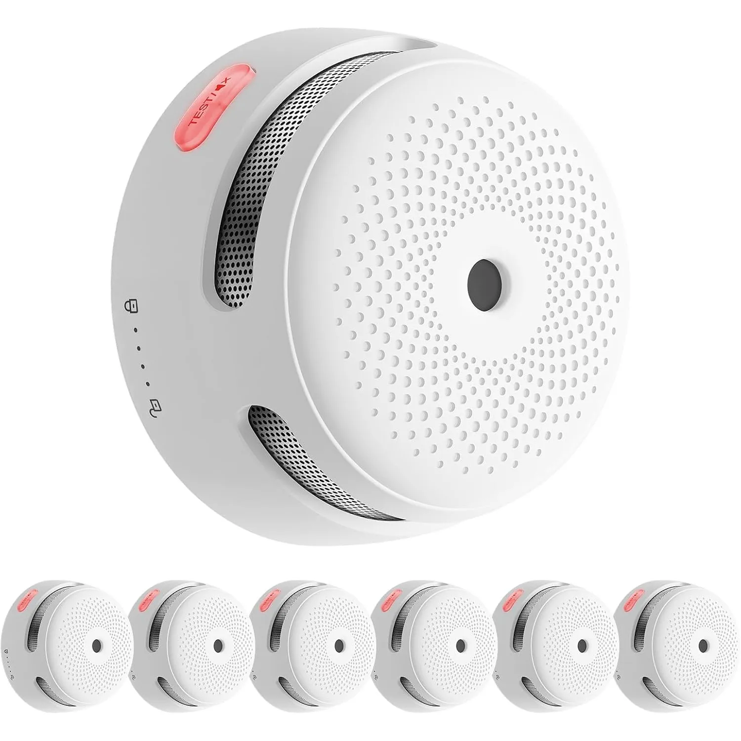 X-Sense Smart Rauchmelder XS01-M ohne SBS50 Basisstation, Zertifiziert nach EN 14604, Funkrauchmelder mit WLAN, vernetz…