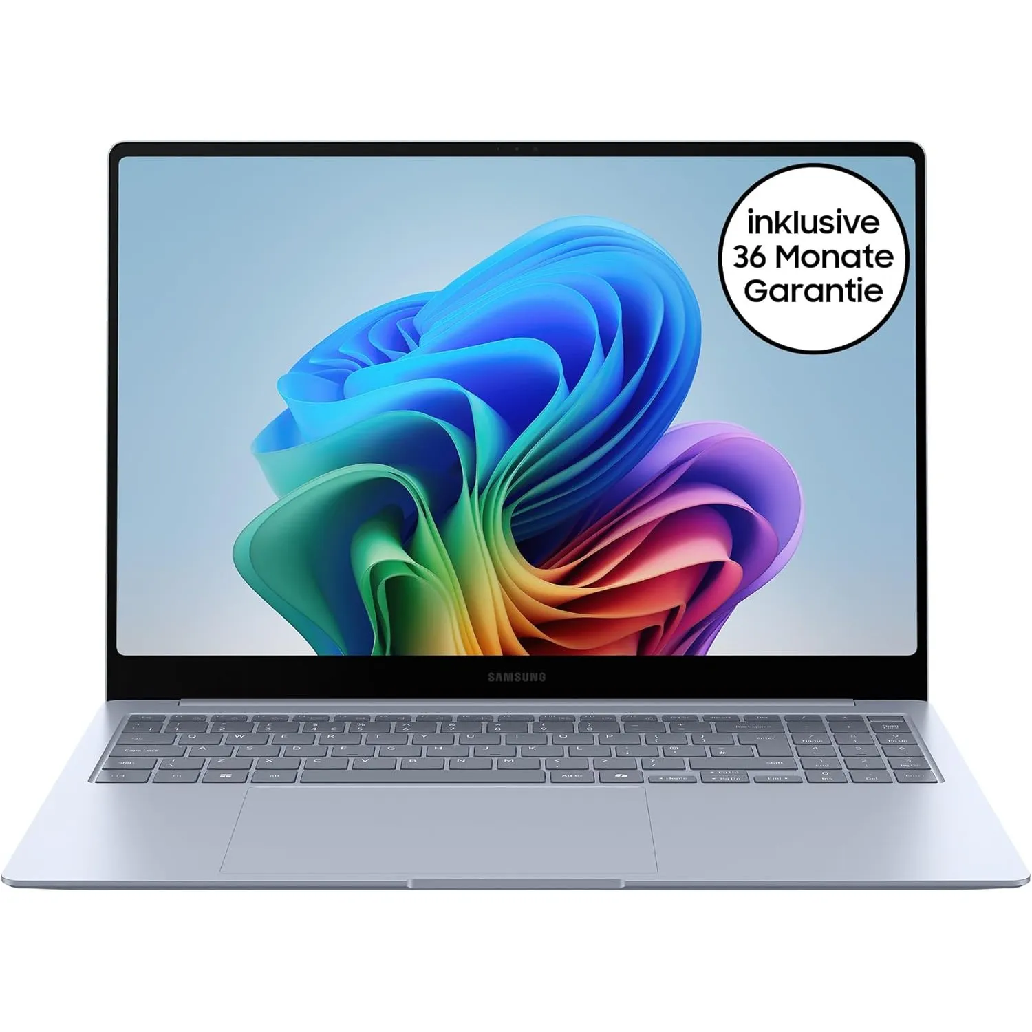 Samsung Galaxy Book4 Edge Galaxy AI-Laptop, 16-Zoll-Display, 16GB RAM, Snapdragon X Elite Prozessor, Notebook 512GB Spe…