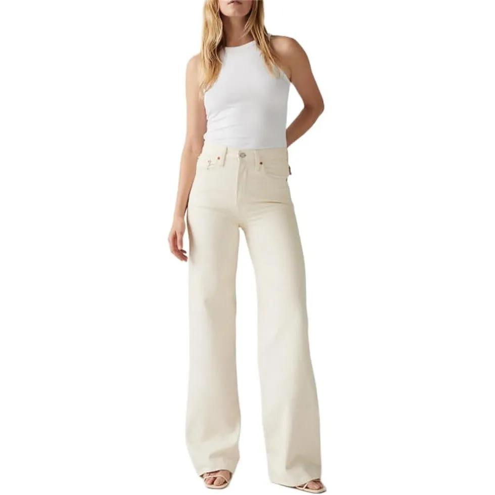 Levi's Damen Ribcage Wide Leg Jeans