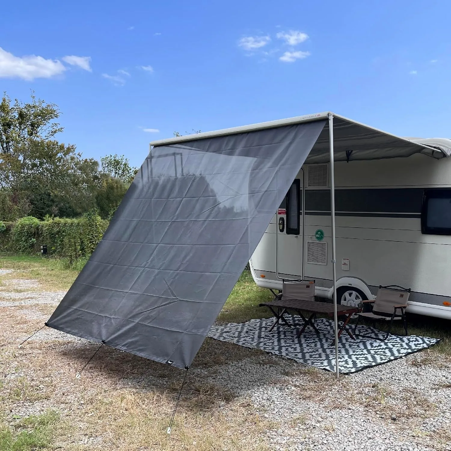 Sonnenschutz für Wohnmobile, Universelle Markisen Keder mit Ø4.8mm & 6.8mm, Sunblocker-Vorderwände mit Kompletten Sets …