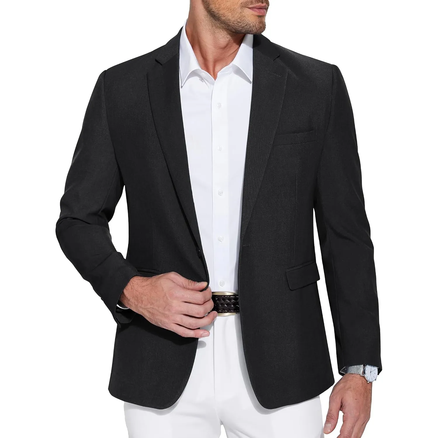 COOFANDY Herren Sakko Sportlich Blazer Business Freizeit Anzugjacken