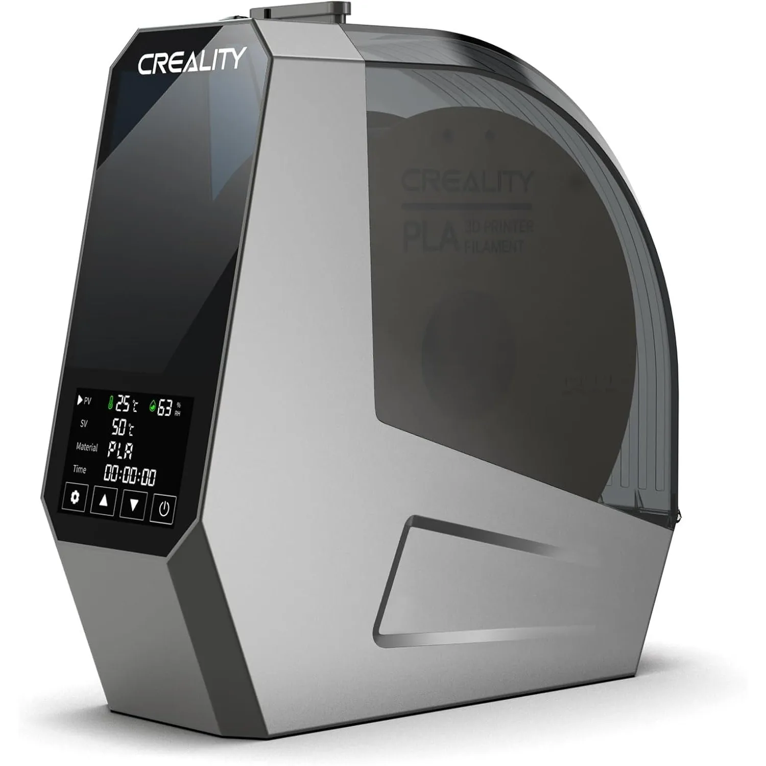 Creality Space Pi Filament Trockner, 3D-Drucker Trockenbox gegen Stringing & sprödes Filament, 360° PTC-Heizung, LCD To…