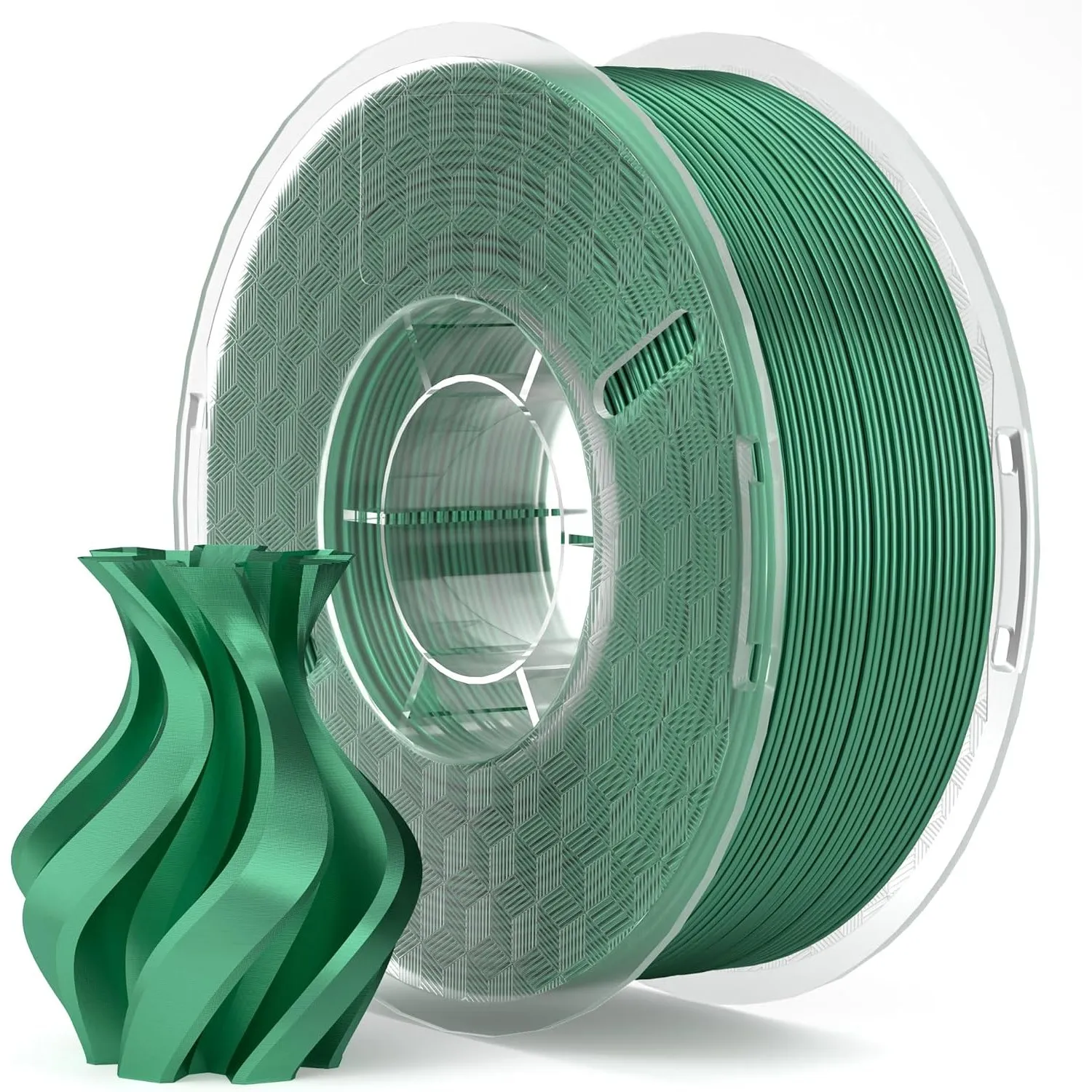 ELEGOO Silk PLA Filament 1.75mm Stechpalme Grün 1kg