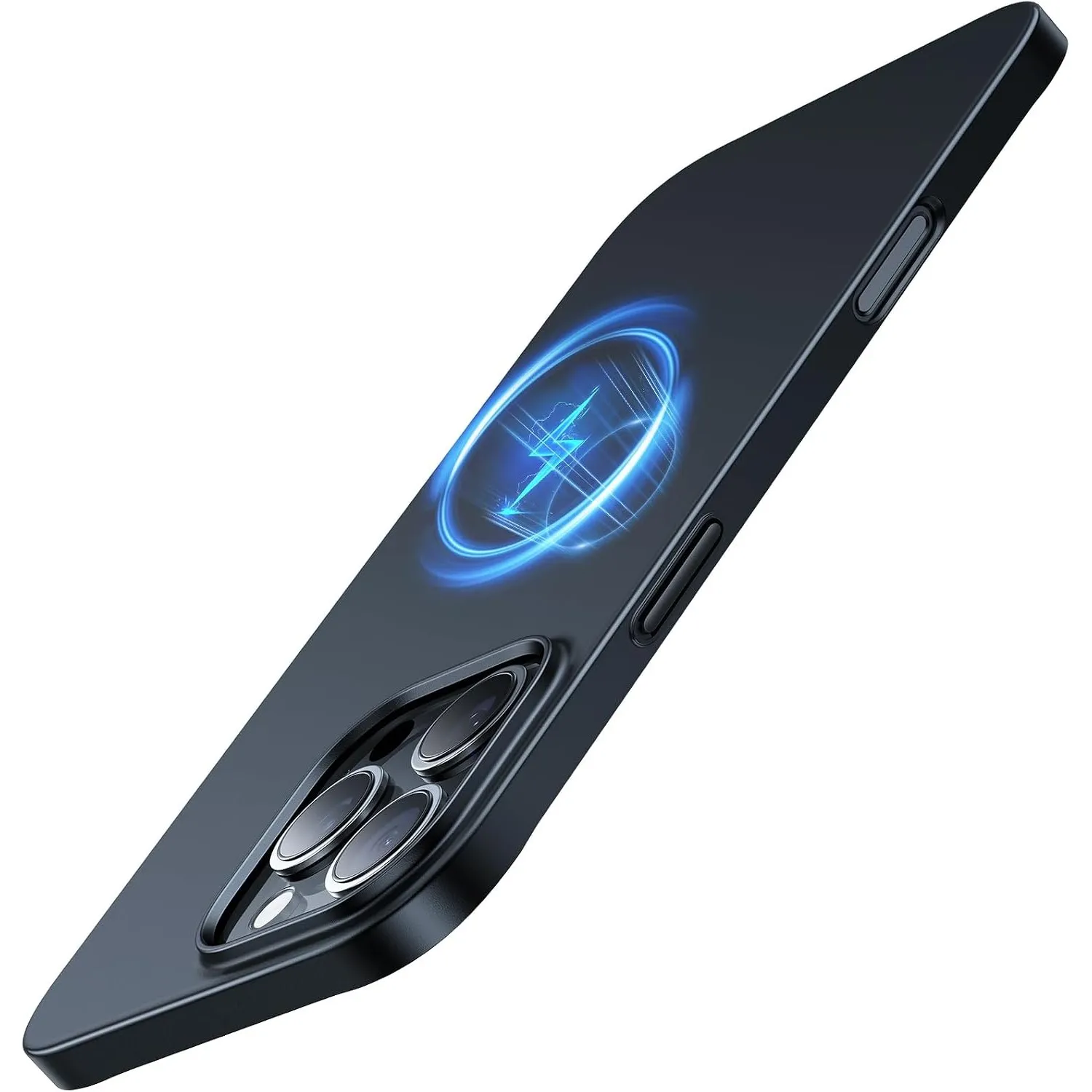TORRAS Ultra Dünn für iPhone 16 Pro Max Hülle für MagSafe Case, Schwarz