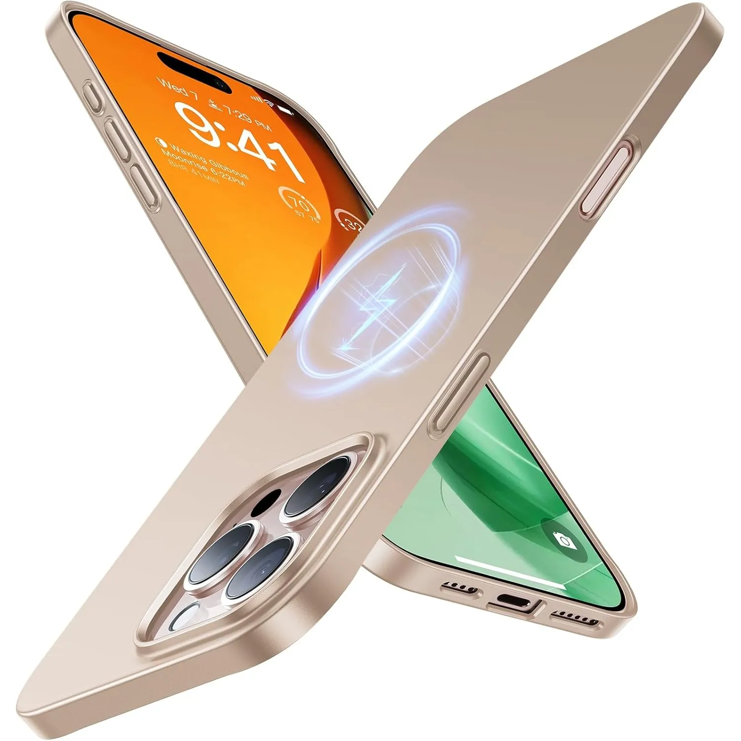 TORRAS Ultra Dünn für iPhone 16 Pro Hülle für MagSafe [Nr. 1 Magnetkraft] Handyhülle iPhone 16 Pro Stoßfest Kratzfest &…