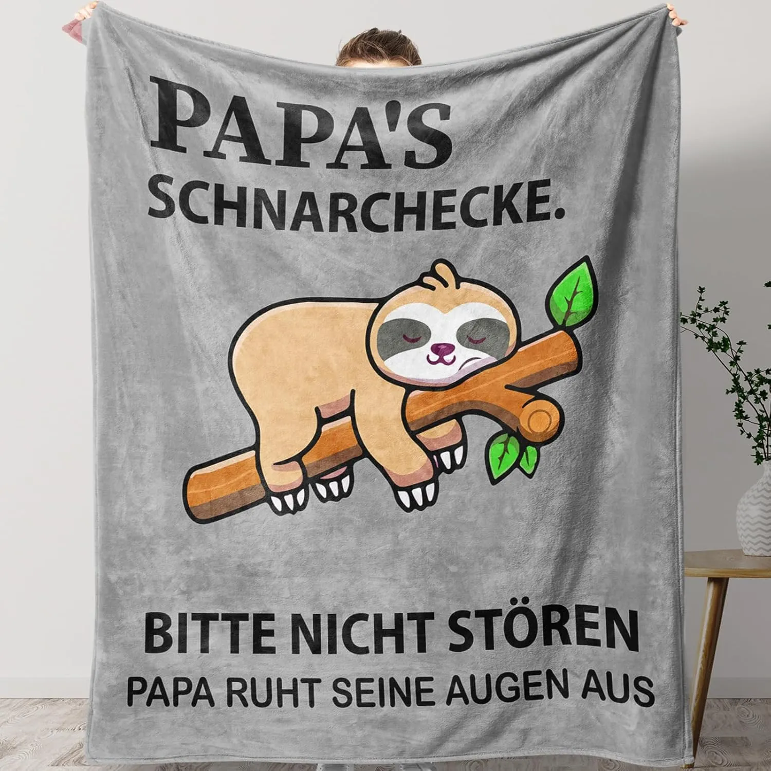 KAAYEE Vatertagsgeschenk für Papa, Kuscheldecke Vatertagsgeschenk, Papa Geschenk zum Vatertag Geburtstag Valentinstag, …