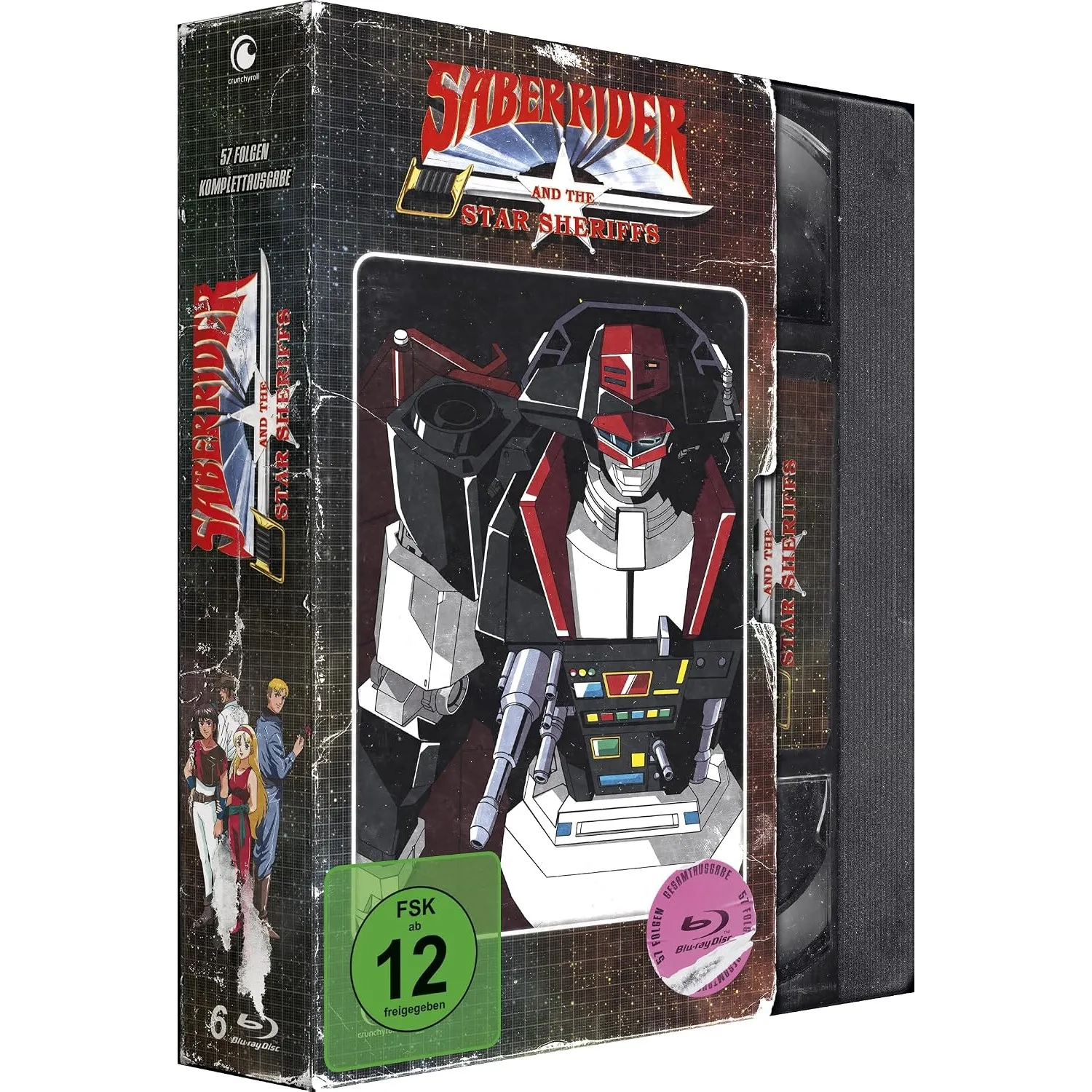 Saber Rider and the Star Sheriffs - Gesamtausgabe - [Blu-ray]