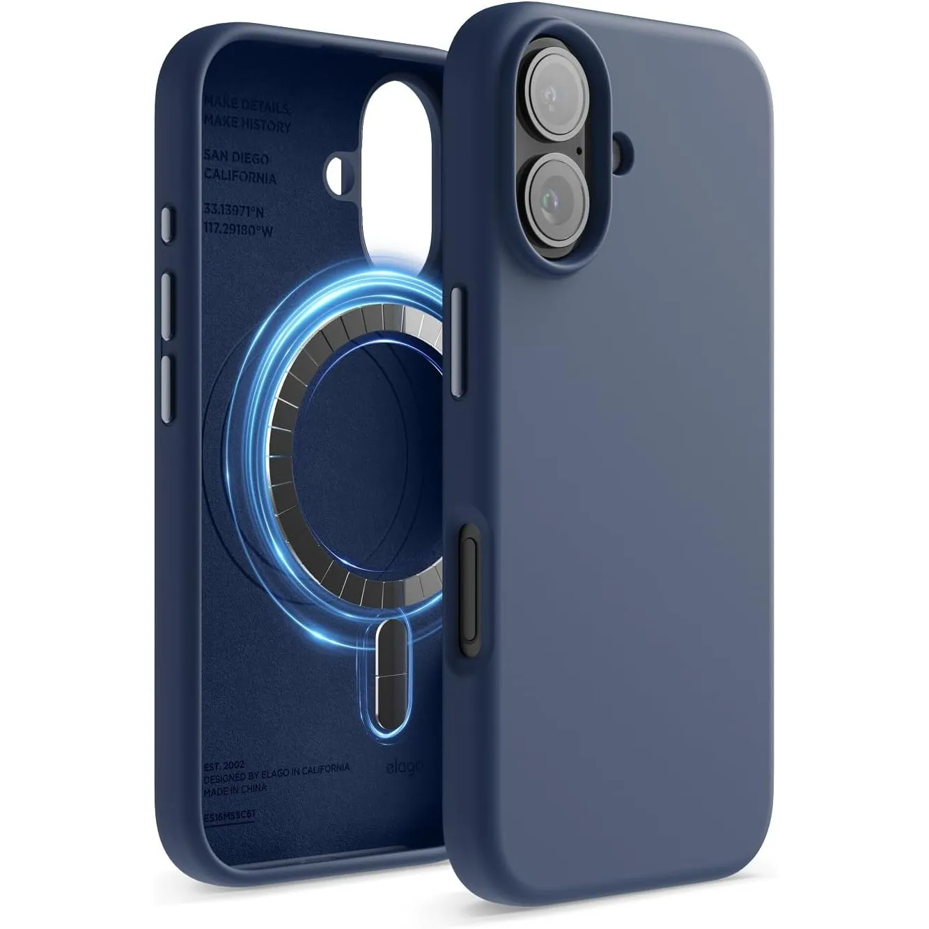 elago Magnetische Silikon Hülle für iPhone 16