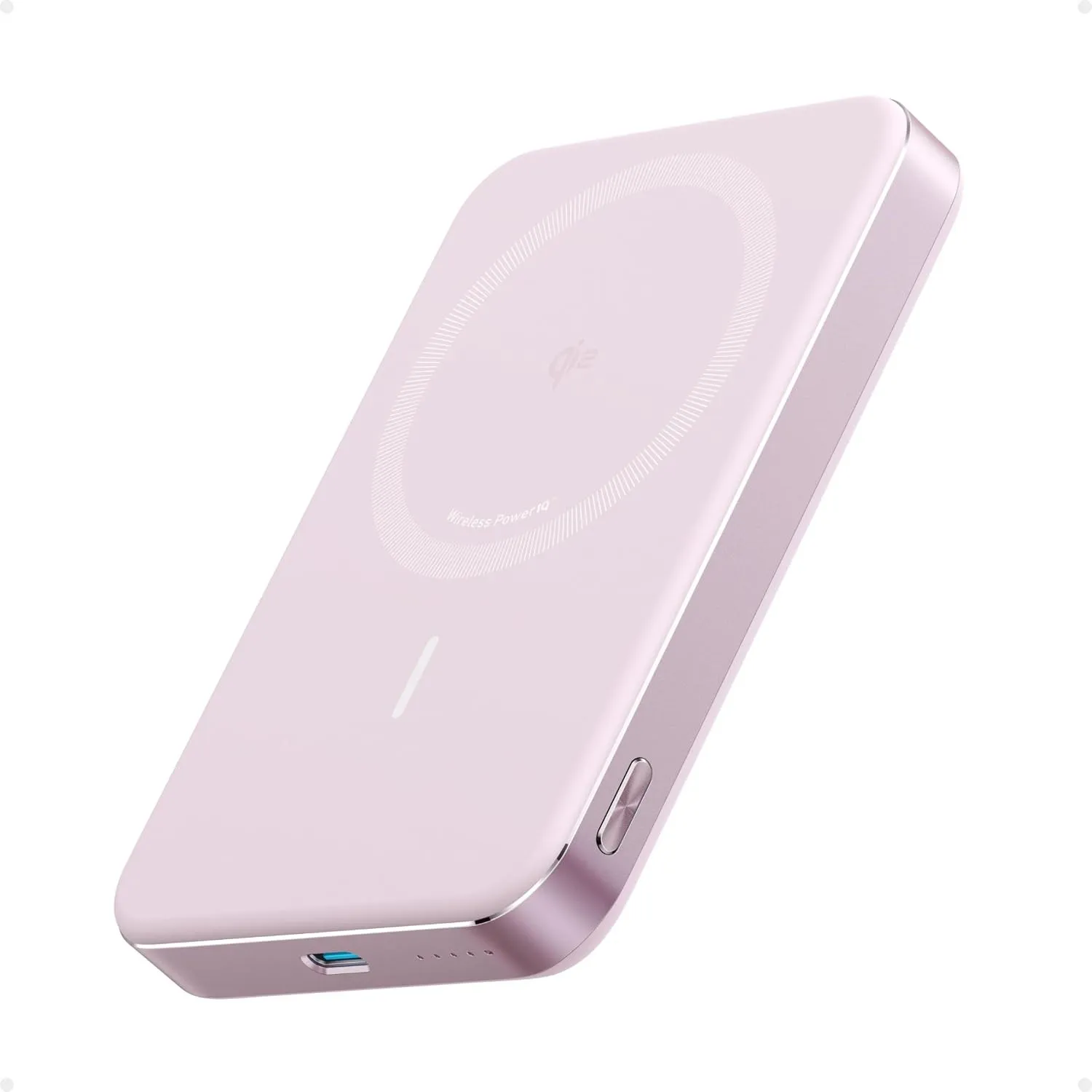 Anker MagGo Flache magnetische Powerbank 10000mAh Qi2 15W