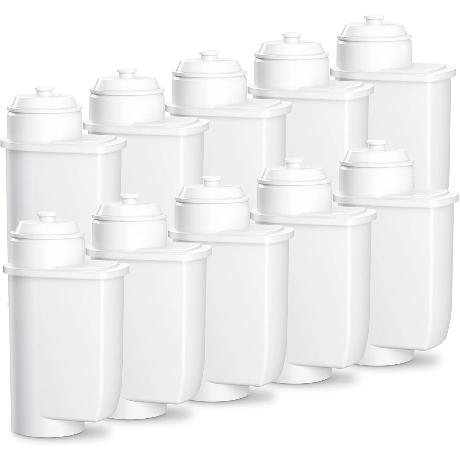 ARETHONE 10 Stück Ersatzwasserfilter für Siemens EQ Series, EQ5/EQ6/EQ7/EQ9, EQ500/EQ700/EQ900/S700, Wasserfilter Kaffe…