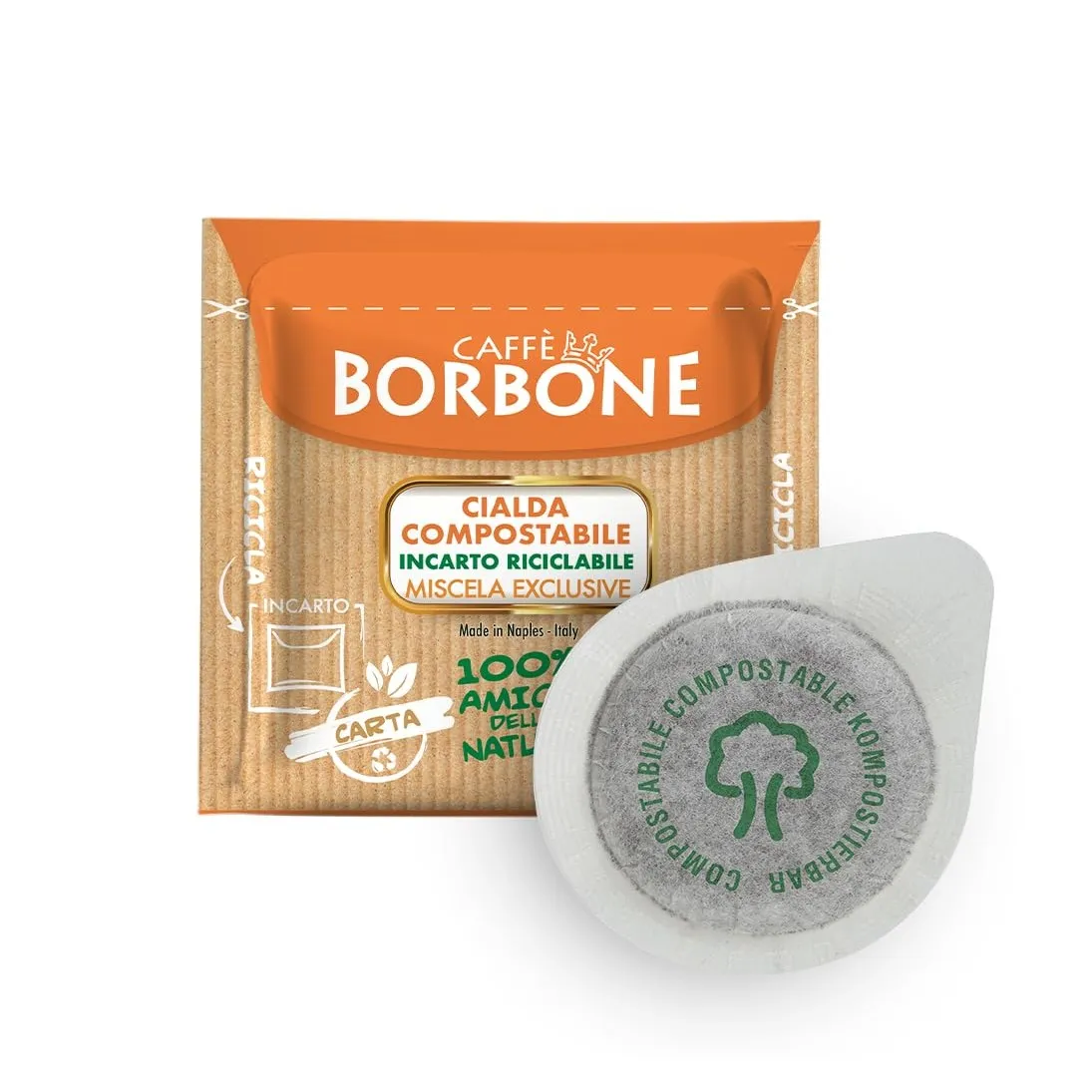 Caffè Borbone Kompostierbare Kaffeepads, Exklusive Kaffeemischung - 170 Pads - Umweltfreundliche Verpackung - Kompatibe…