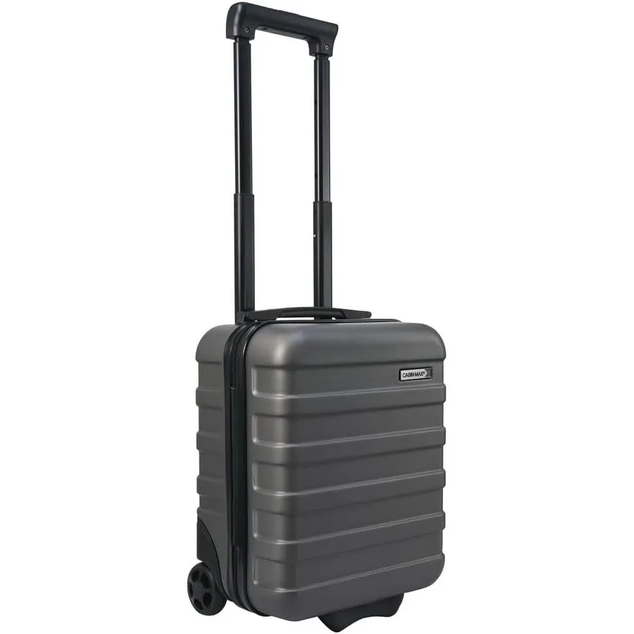 Cabin Max Anode 40x30x20 erweiterbar 40x30x25 cm Hardscalen Handgepäck Trolley-Koffer für Untersitz, Wizz Air 40x30x20cm