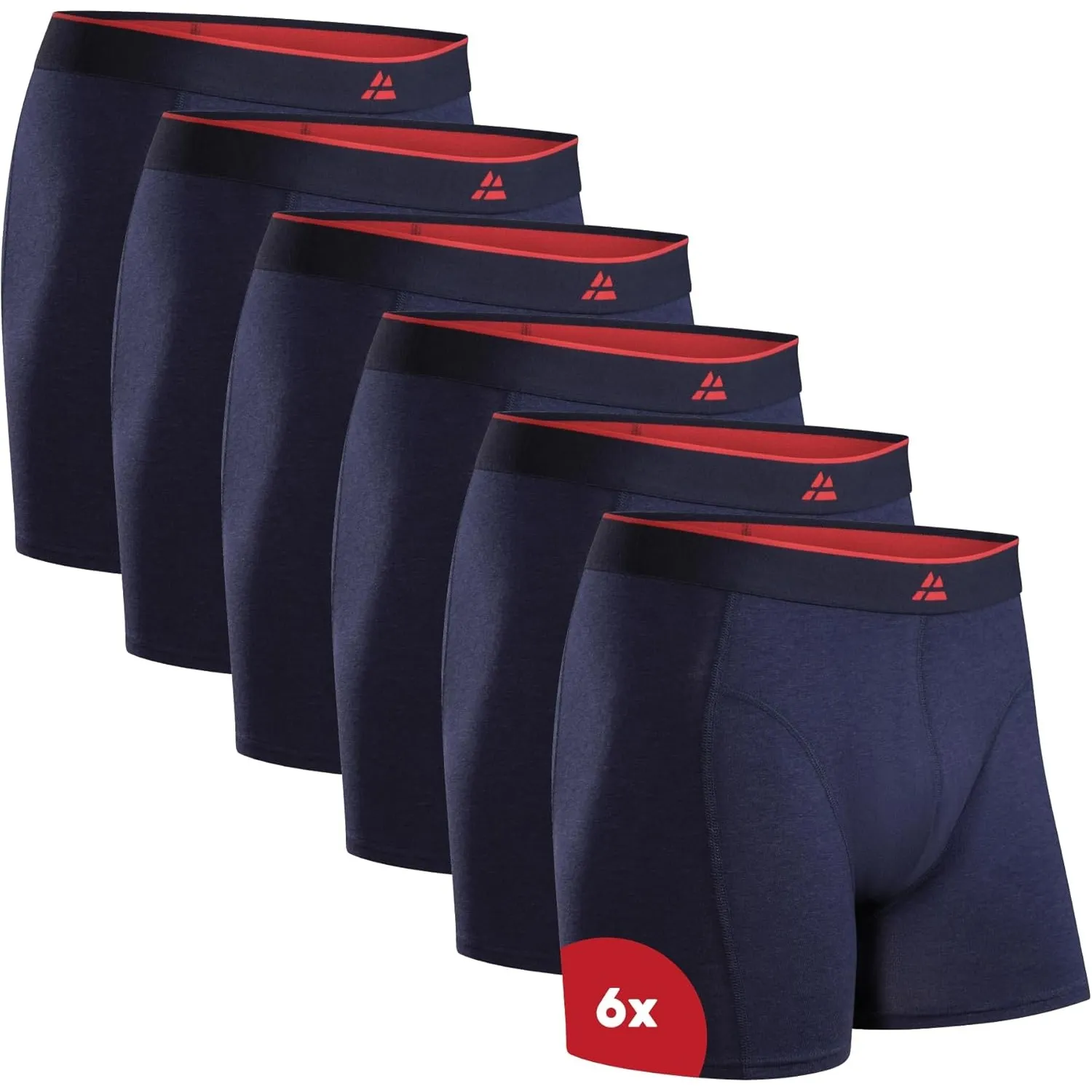 DANISH ENDURANCE Bambus Boxershorts Herren, Superweiche Unterhosen Männer, Atmungsaktiv & Etikettfrei, 6er oder 10er Pa…