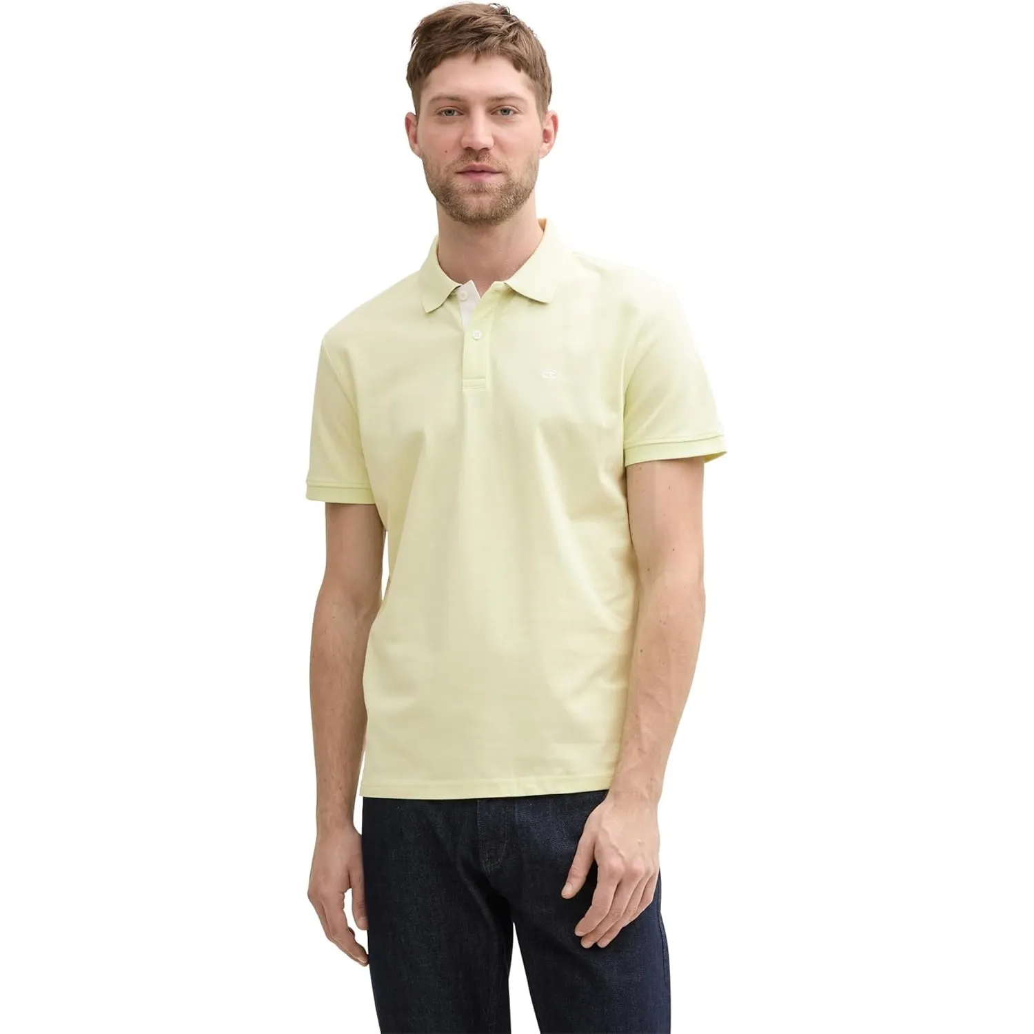 TOM TAILOR Herren Basic Piqué Poloshirt
