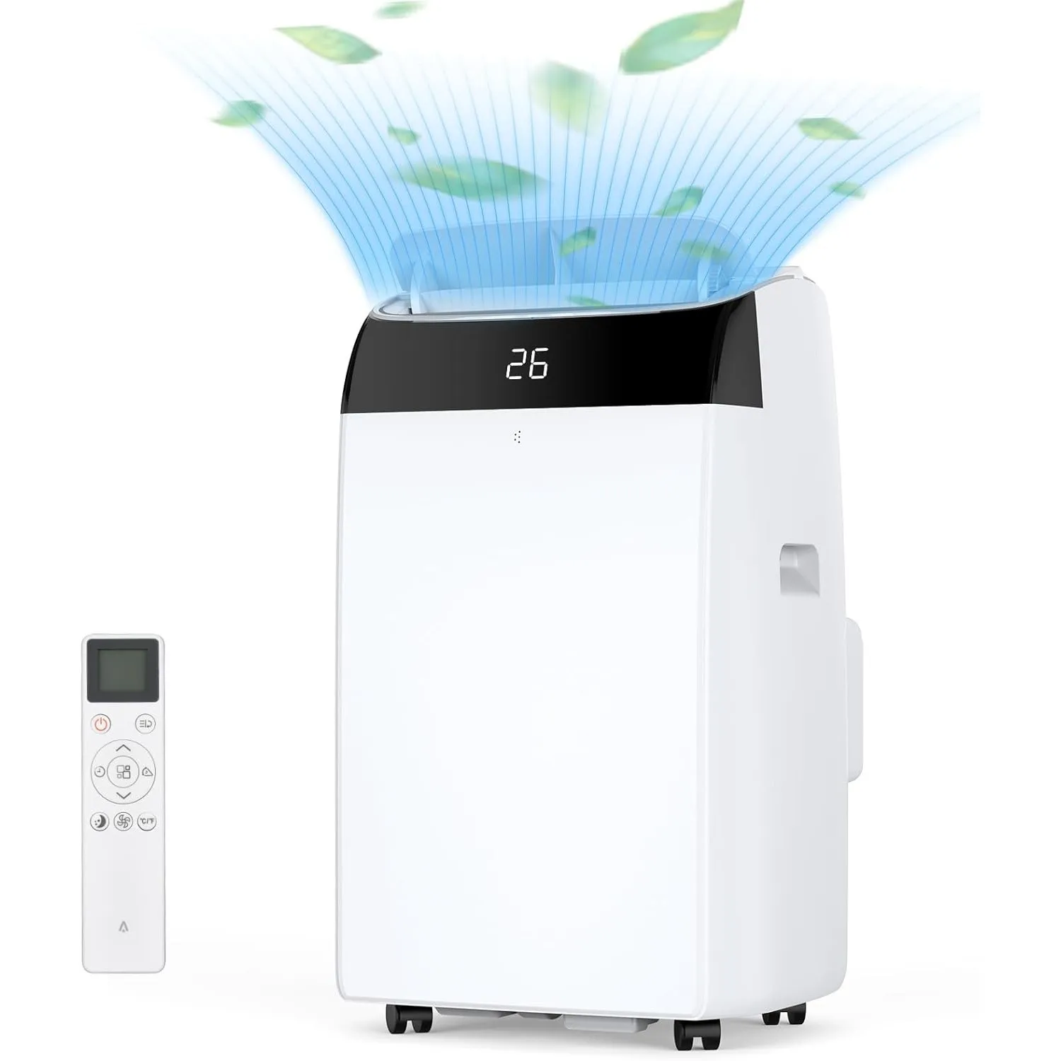 Acekool Mobile Klimaanlage leise, 12000BTU, 4-in-1 Mobile Klimaanlage mit Schlafmodus, Abluftschlauch Klimaanlage, 24-T…