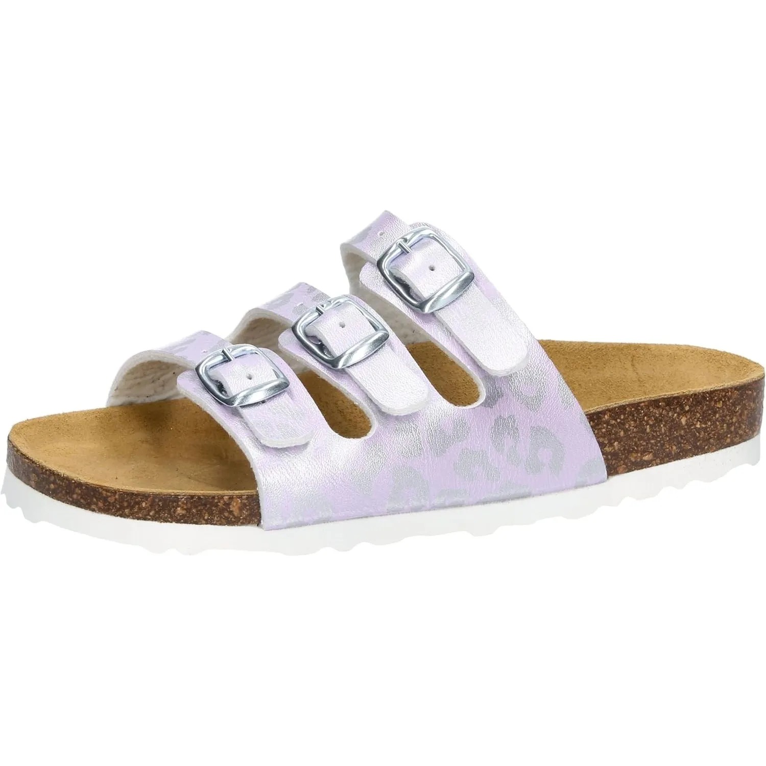 Lico Unisex Kinder Bioline Kids 3-schnaller Pantoletten