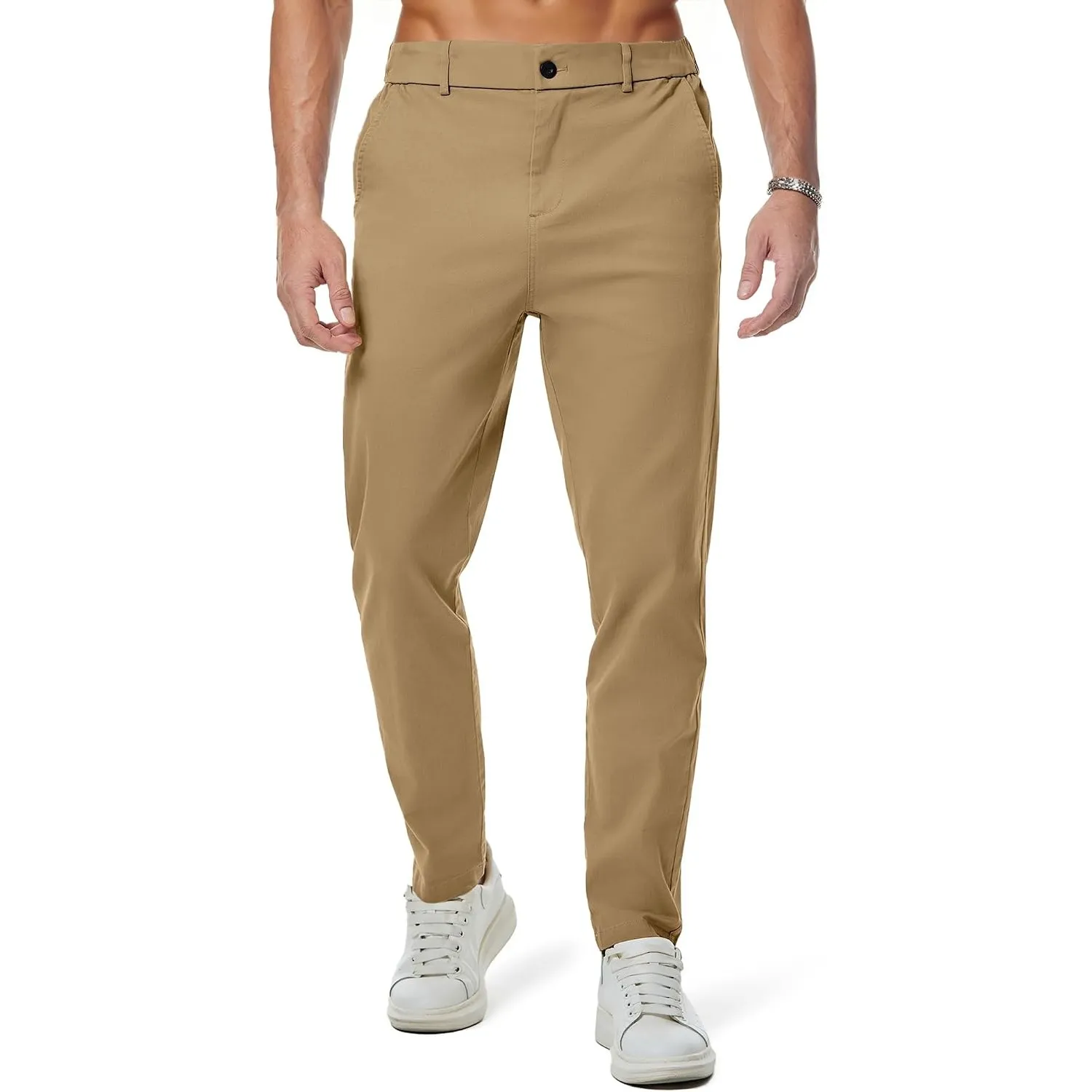 Elegancity Herren Chino Hose Casual Anzughose Stretch Hosen