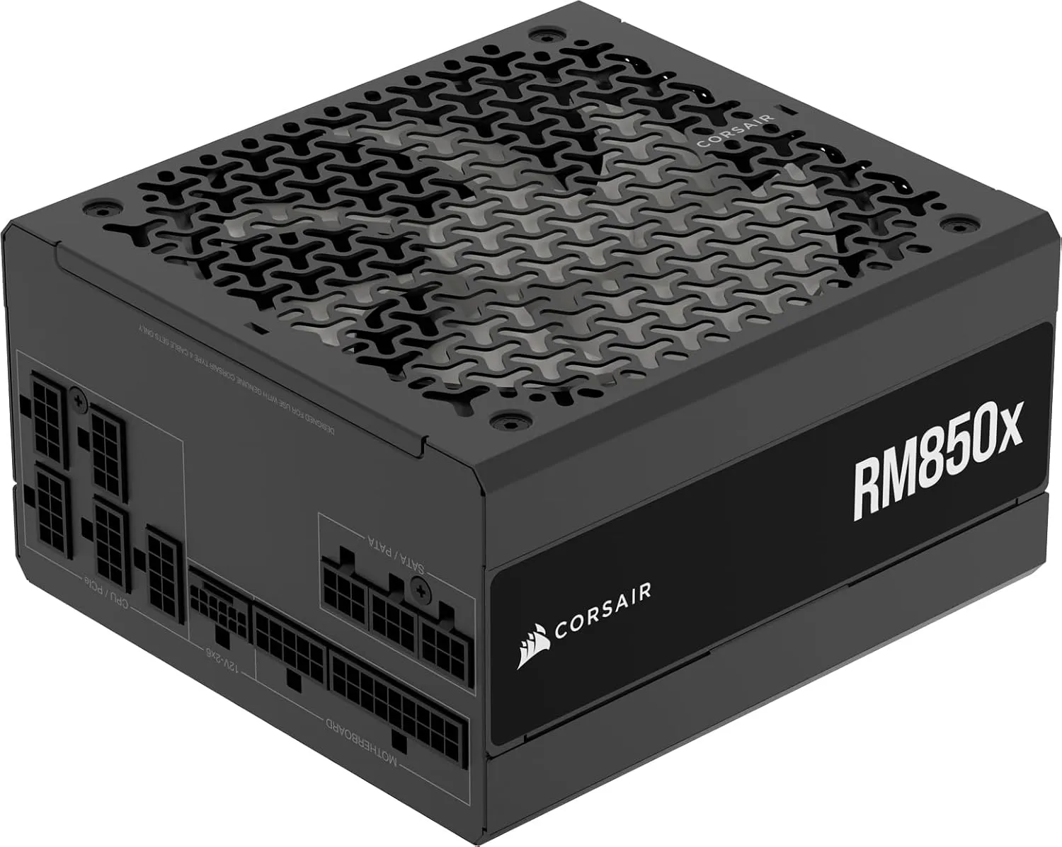 CORSAIR RM850x Geräuscharmes Vollständig Modulares ATX-Netzteil – Zero RPM-Lüftermodus, ATX 3.1-Konform, PCIe 5.1-Unter…