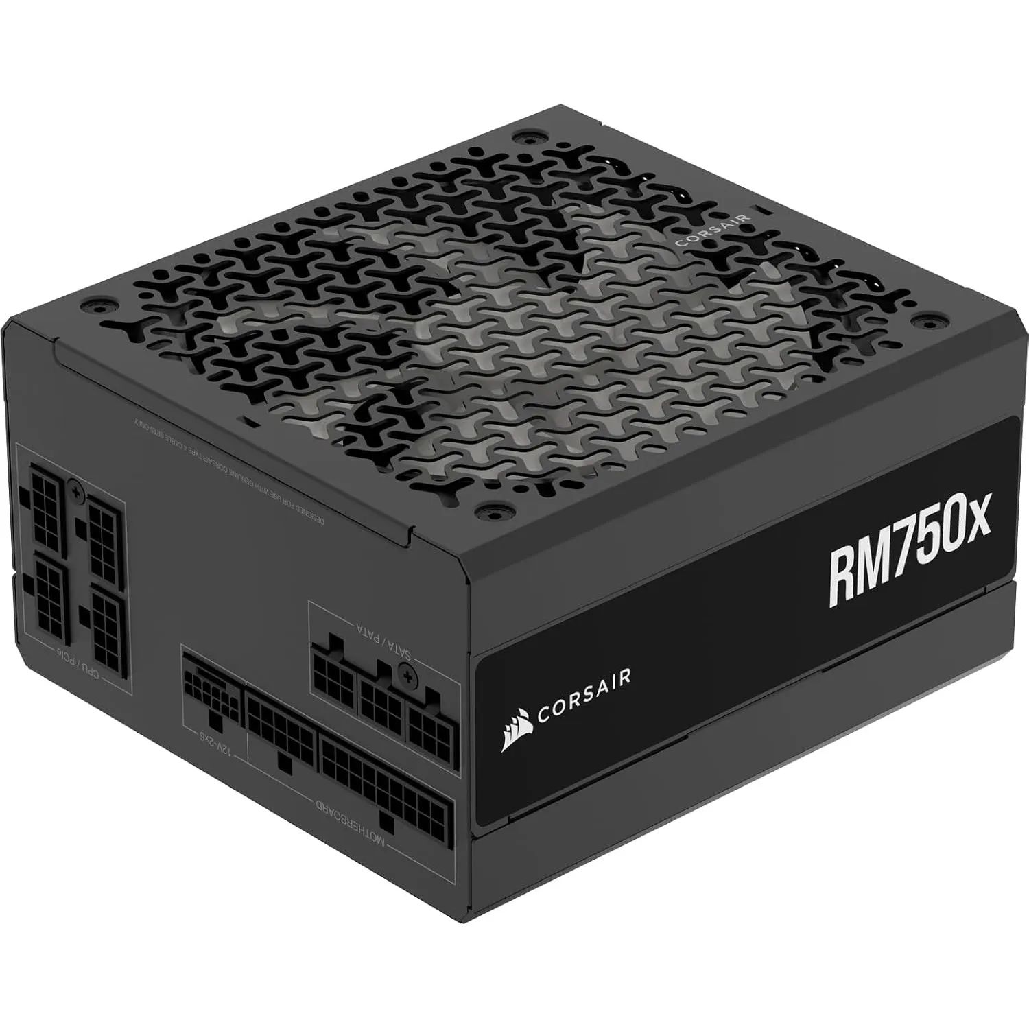CORSAIR RM750x Geräuscharmes Vollständig Modulares ATX-Netzteil – Zero RPM-Lüftermodus, ATX 3.1-Konform, PCIe 5.1-Unter…