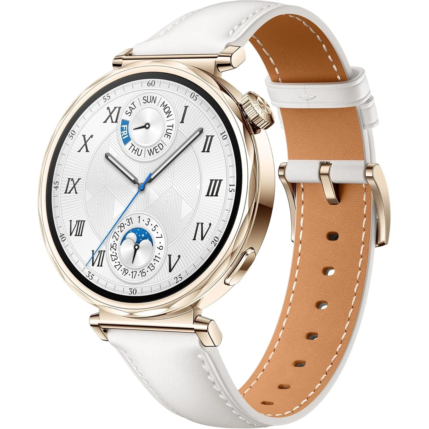 HUAWEI Watch GT 5 Smartwatch, GPS Fitnessuhr, Schlaftracker, Erweiterte Lauf- und Fahrradfunktionen, Gesundheitsmonitor…