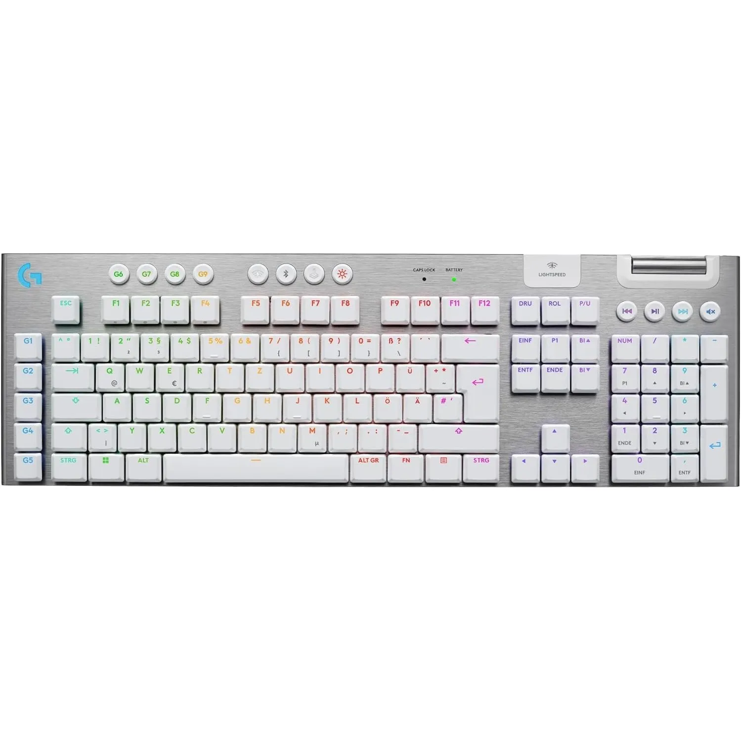 Logitech G G915 X LIGHTSPEED - Kabellose, flache Gaming-Tastatur