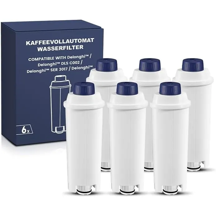 Mutital Kaffeevollautomat Wasserfilter, Ersatz für De'Longhi