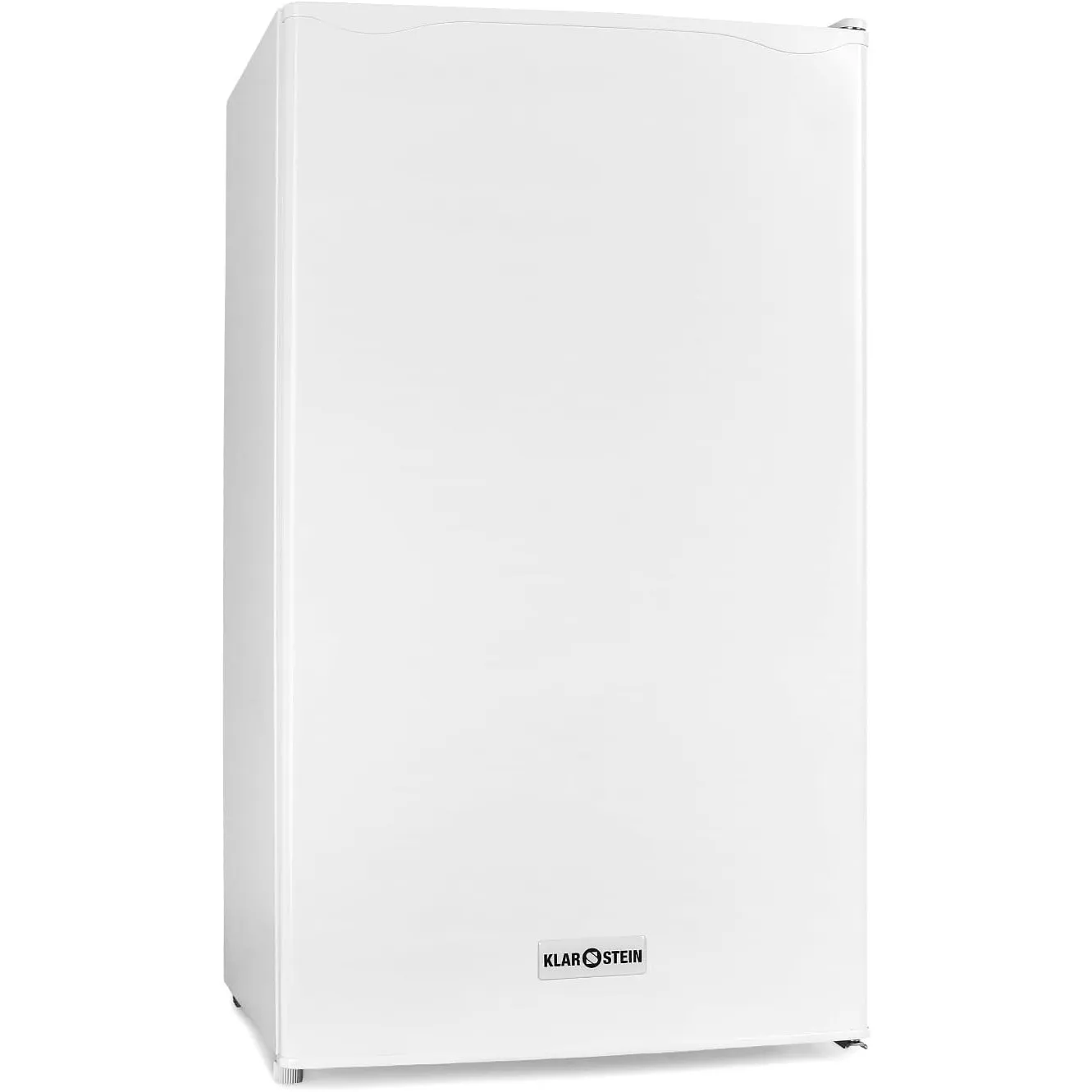 Klarstein 90L1-WH - Kühlschrank, Standkühlschrank, 90 L, 2 x Regaleinschub, Schublade, separates Eisfach, 3 Depots in d…