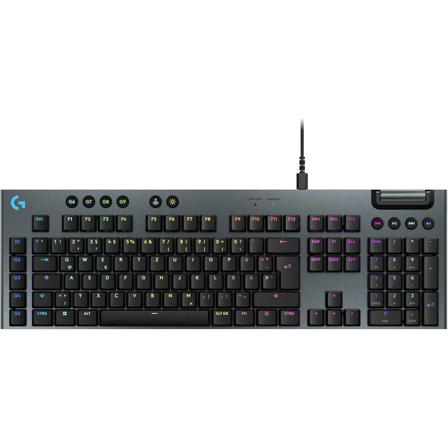 Logitech G G915 X - Kabelgebundene, Gaming-Tastatur