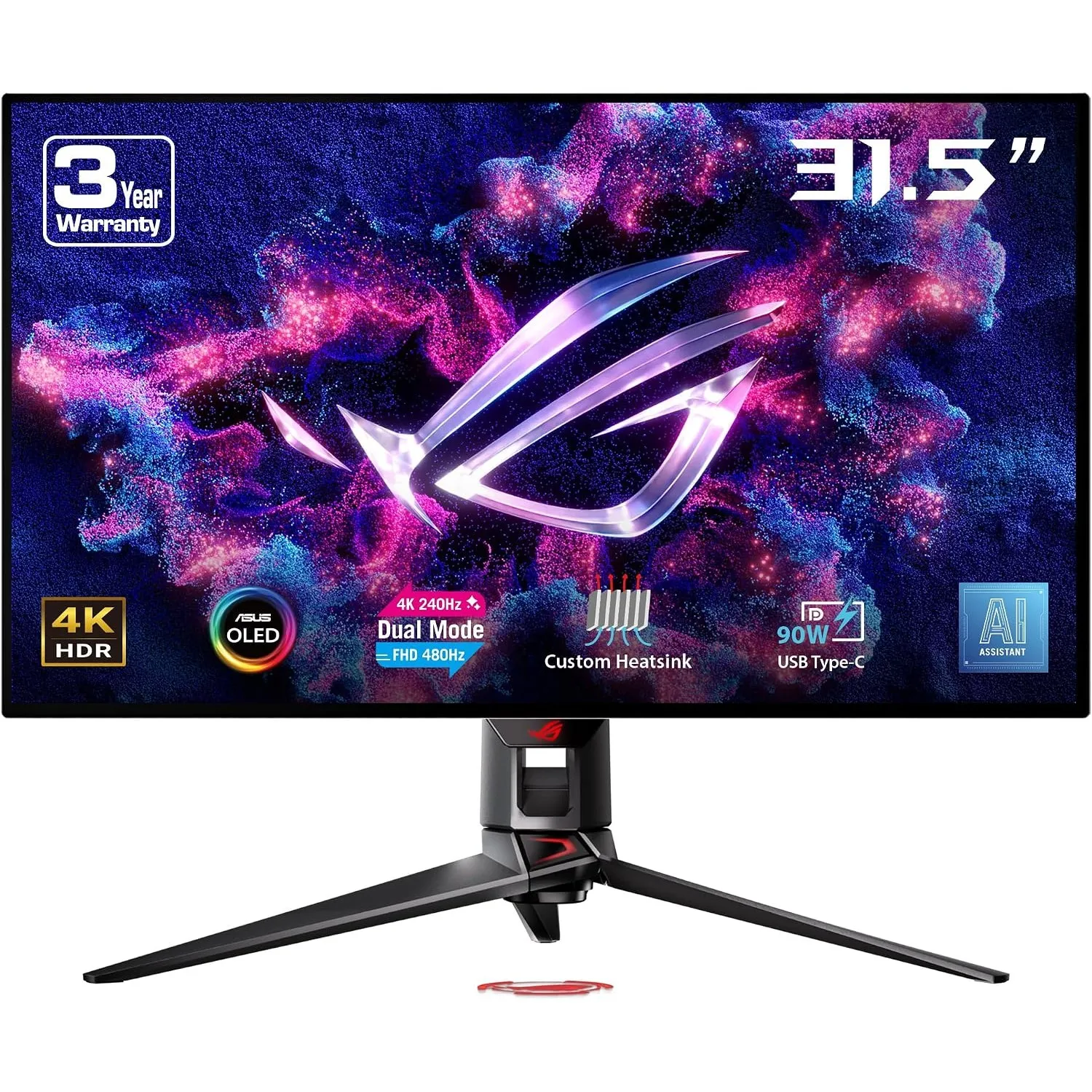 ASUS ROG Swift PG32UCDP 32 Zoll 4K 240Hz OLED Gaming Monitor