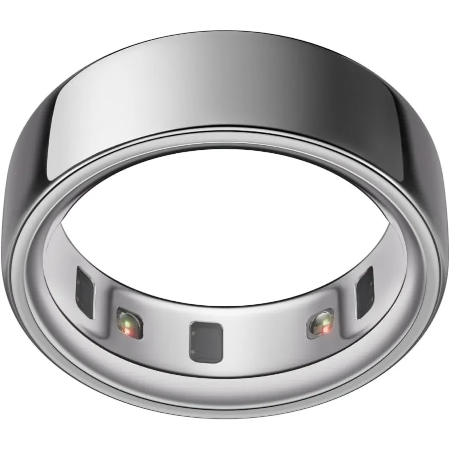 OURA Ring 4 – Silver – Größe 6 – Smart-Ring Ring 4 Größenprobier-Set zur Größenbestimmung – Wearable fürs Schlaf-Tracki…