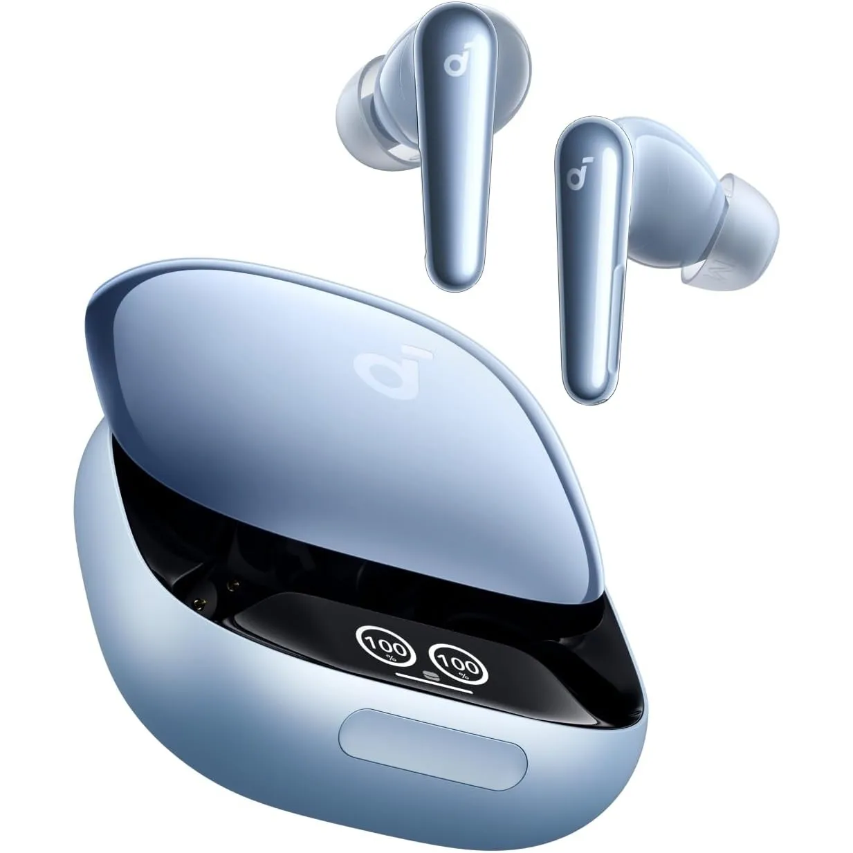 soundcore by Anker Liberty 4 Pro, Kabellose Noise Cancelling Kopfhörer | Earbuds mit 7 Sensoren, ANC in Echtzeit, 2× sc…