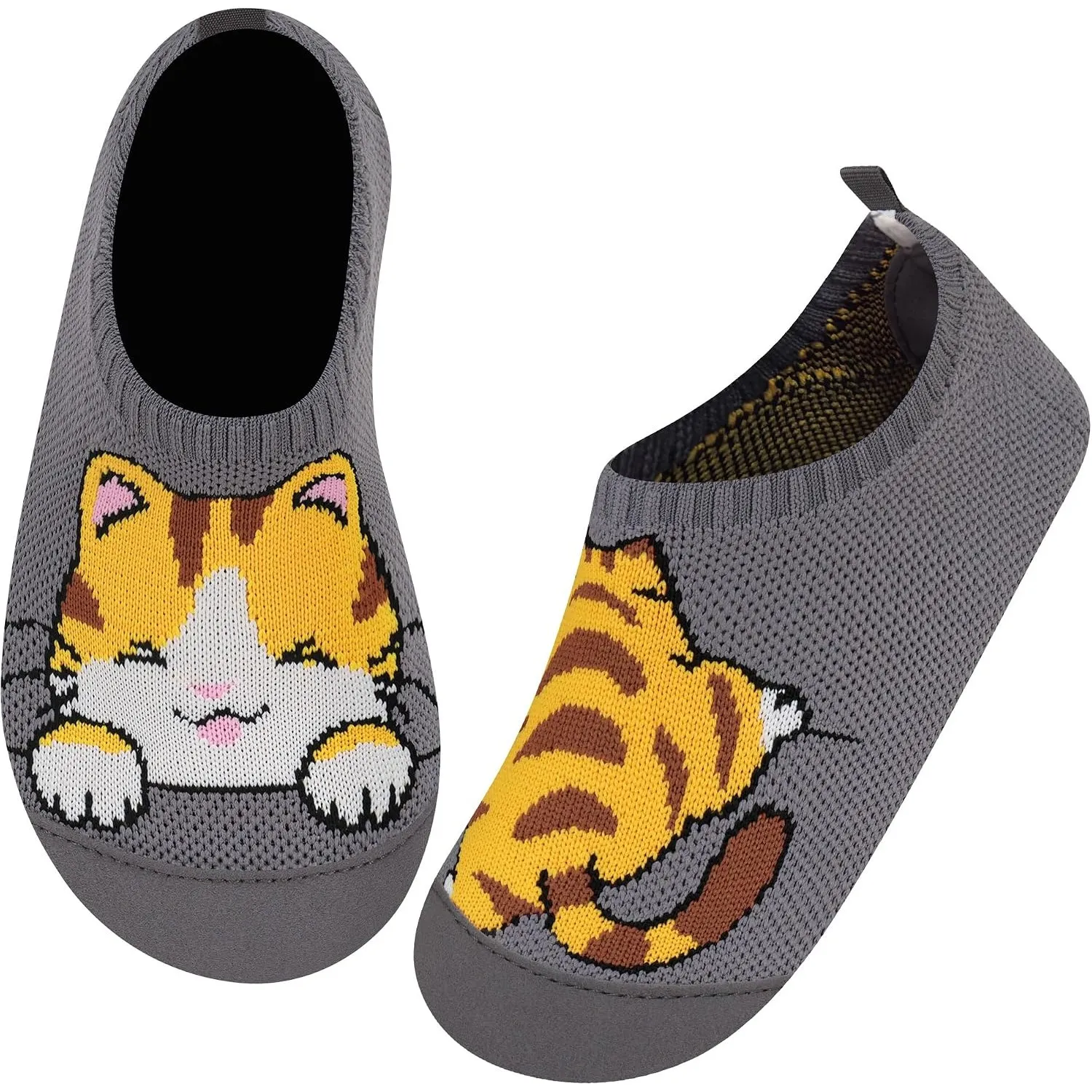 Kyopp Hausschuhe Kinder Mädchen Barfussschuhe Kindergarten Slippers Jungen