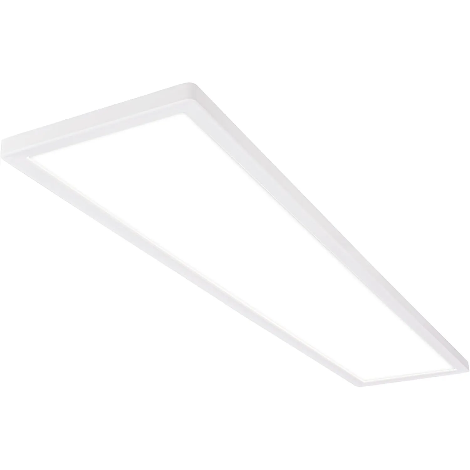 BRILONER - LED Deckenlampe 98cm mit indirektem Licht, 3 cm flach, 36W, 4800lm, neutralweißes Licht, Lampe, Deckenleucht…