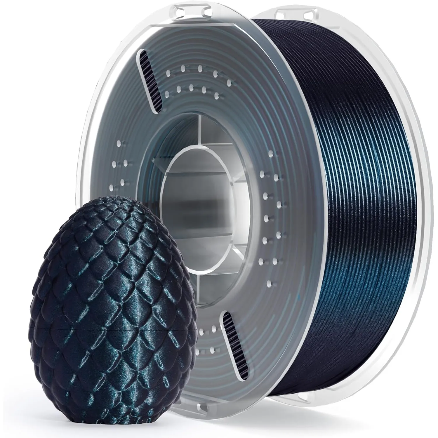 ELEGOO PLA Filament 1.75mm Galaxy Schwarz 1kg