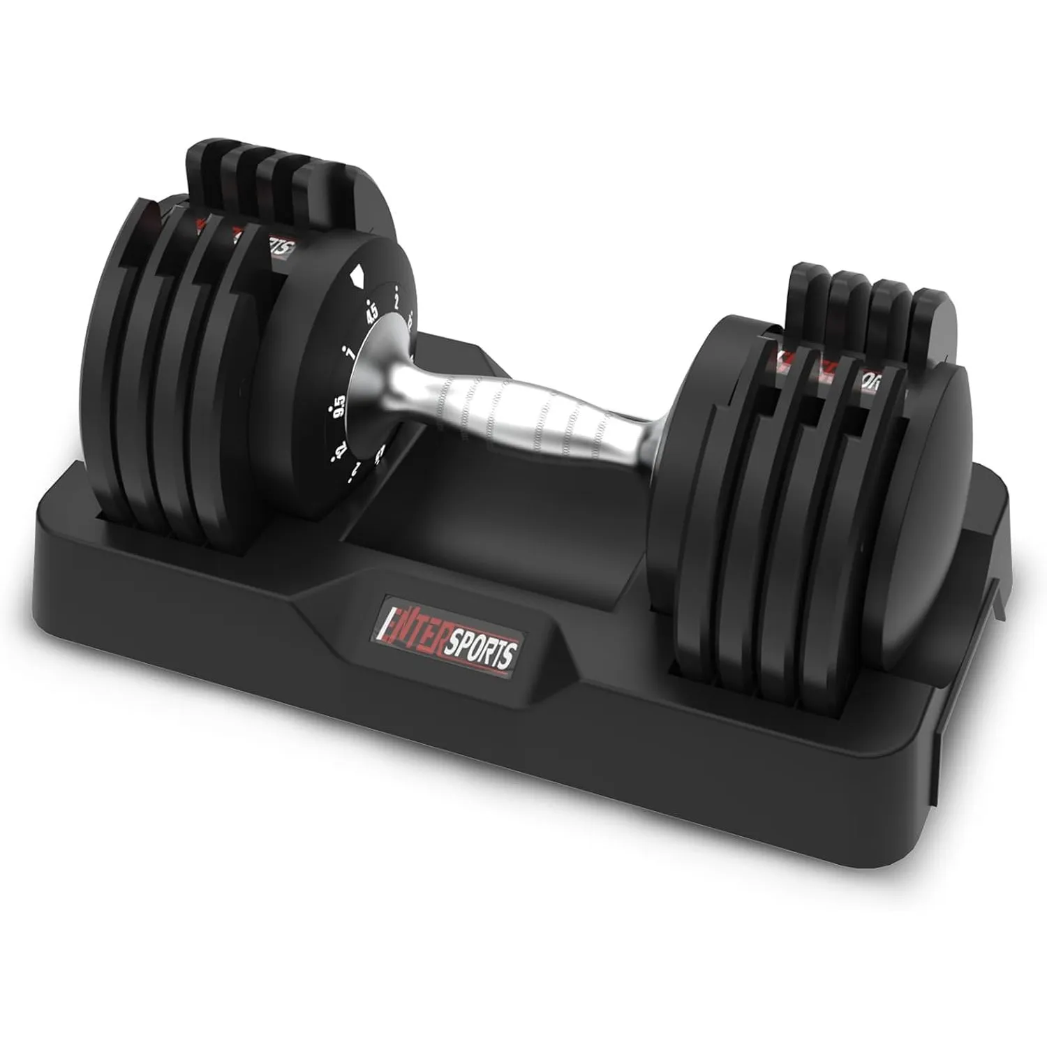 EnterSports 10kg/12kg/18kg/20kg/27kg/40kg Verstellbare Hanteln Einstellbare Platzsparende Hantel, Hanteln mit rutschfes…