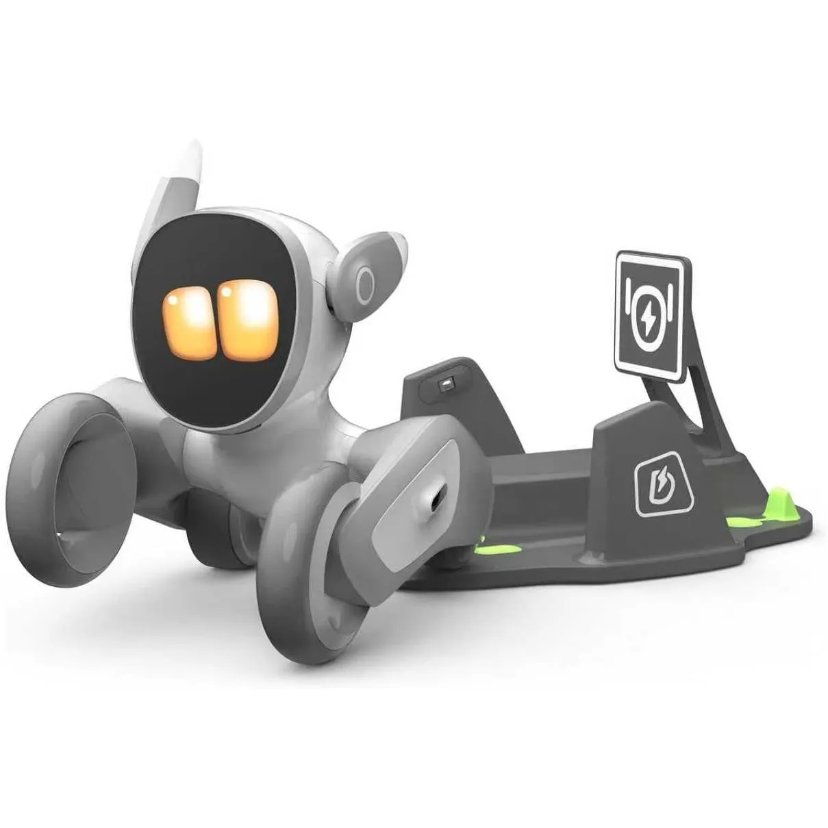 Loona KEYI Premium Haustier-Roboter mit Ladestation (Smarte AI ChatGPT-4o, Stimmen- & Gestensteuerung, Echtzeit-Interak…