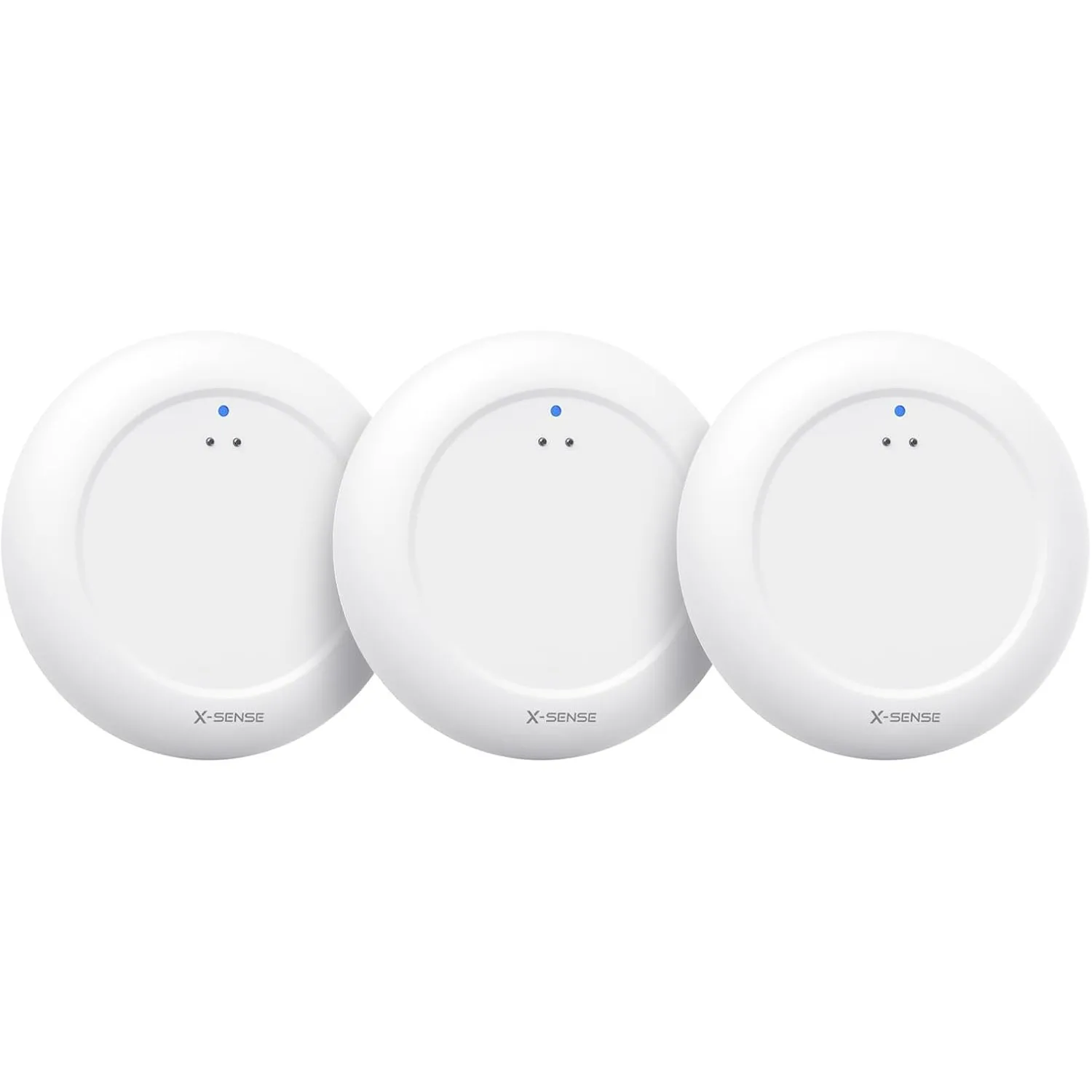 X-Sense Wassermelder WLAN, Smarter Wassermelder, mit App-Warnungen（nur 2.4Ghz）, wasserdicht nach IP67, Funk-Wassersenso…