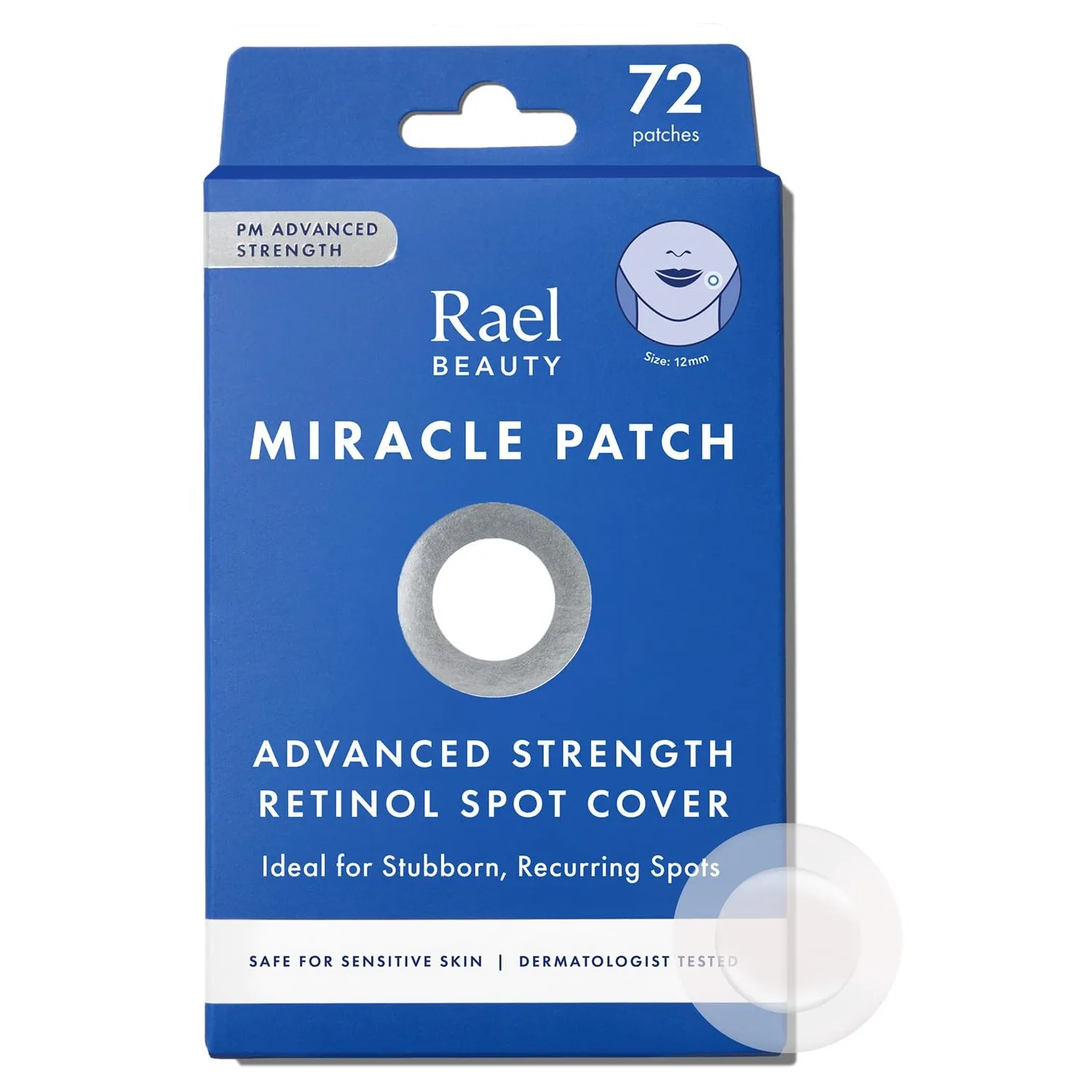 Rael Miracle Anti Pickel Patch Retinol für Hartnäckige Akne (72 Stück)